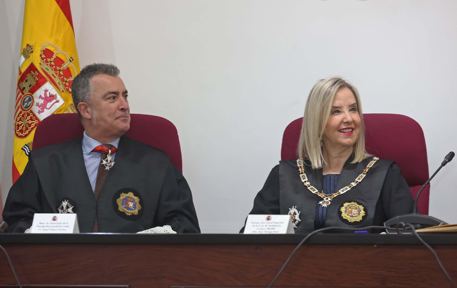 La toma de posesión de Aurora Andrés como nueva Fiscal Jefe del Área de Algeciras, en imágenes