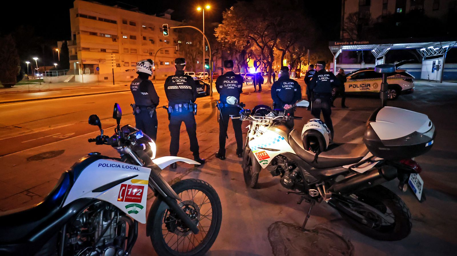 Fuerte dispositivo policial y  drones vigilan la Zona Sur de Jerez