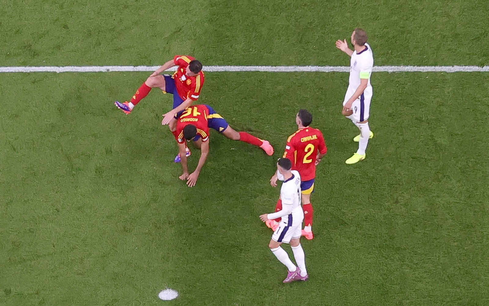 Las mejores fotos de la final España - Inglaterra