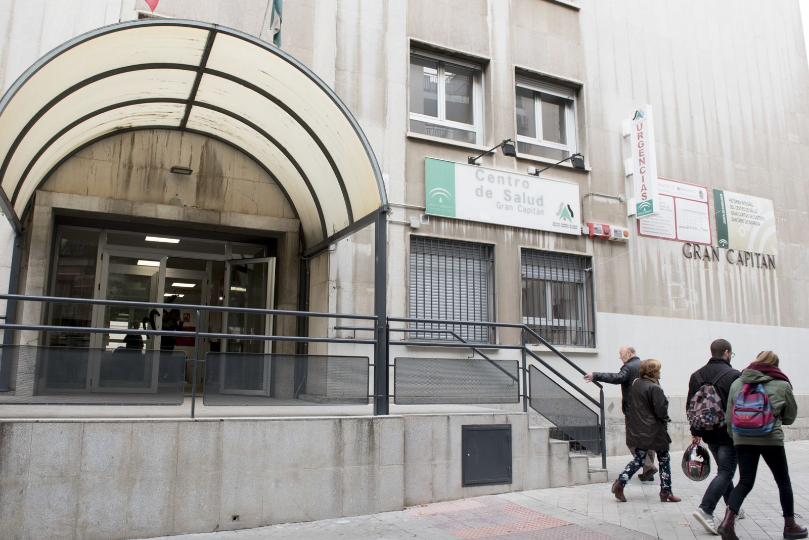 Un centro de salud de la capital