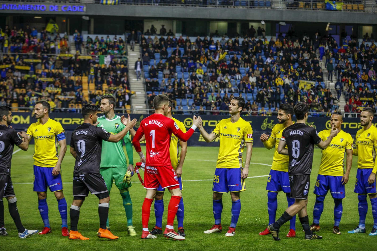 Las imágenes del Cádiz-Huesca