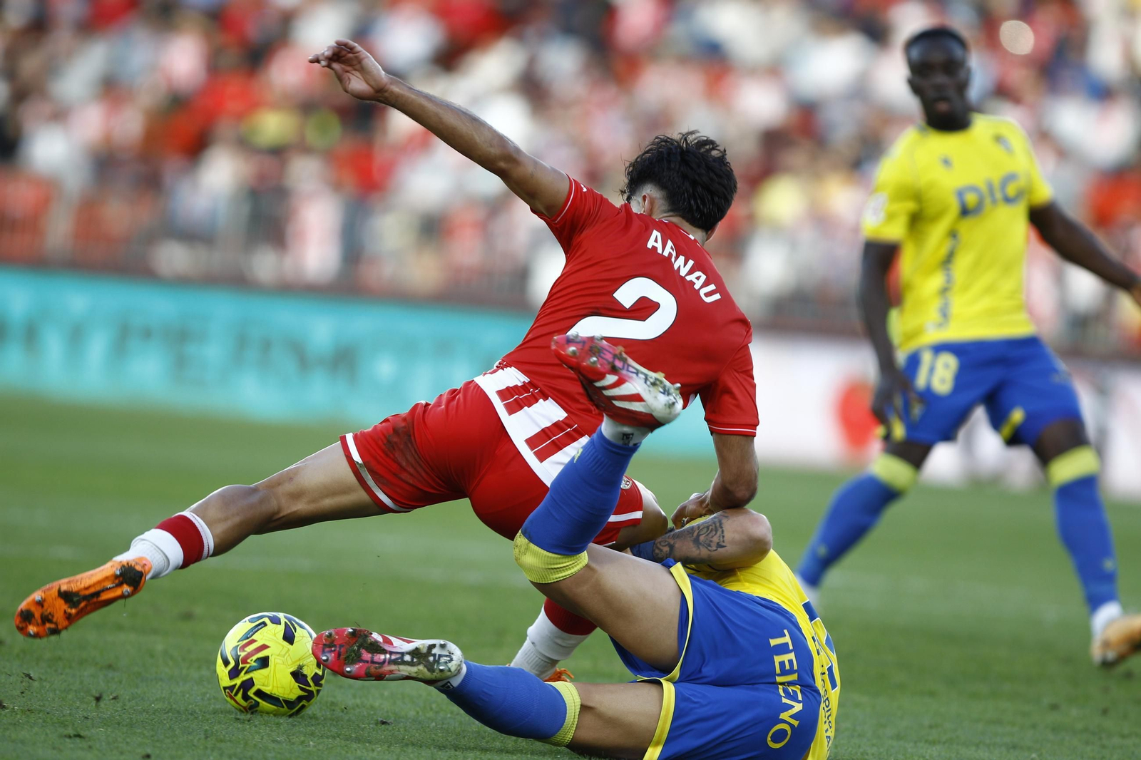 El partido U.D. Almería-Cádiz C.F. en imágenes