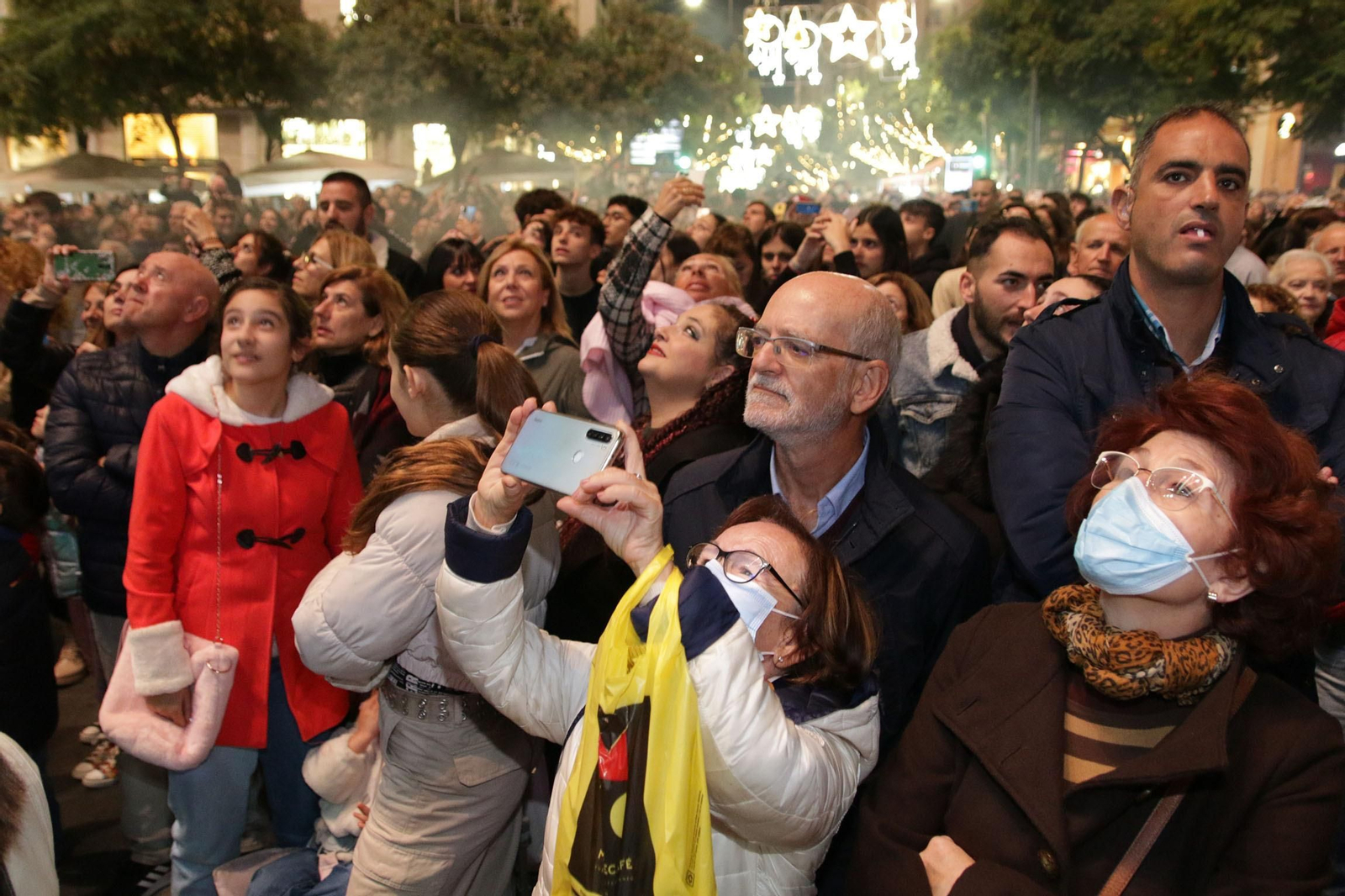 El encendido navideño de Almería, en imágenes
