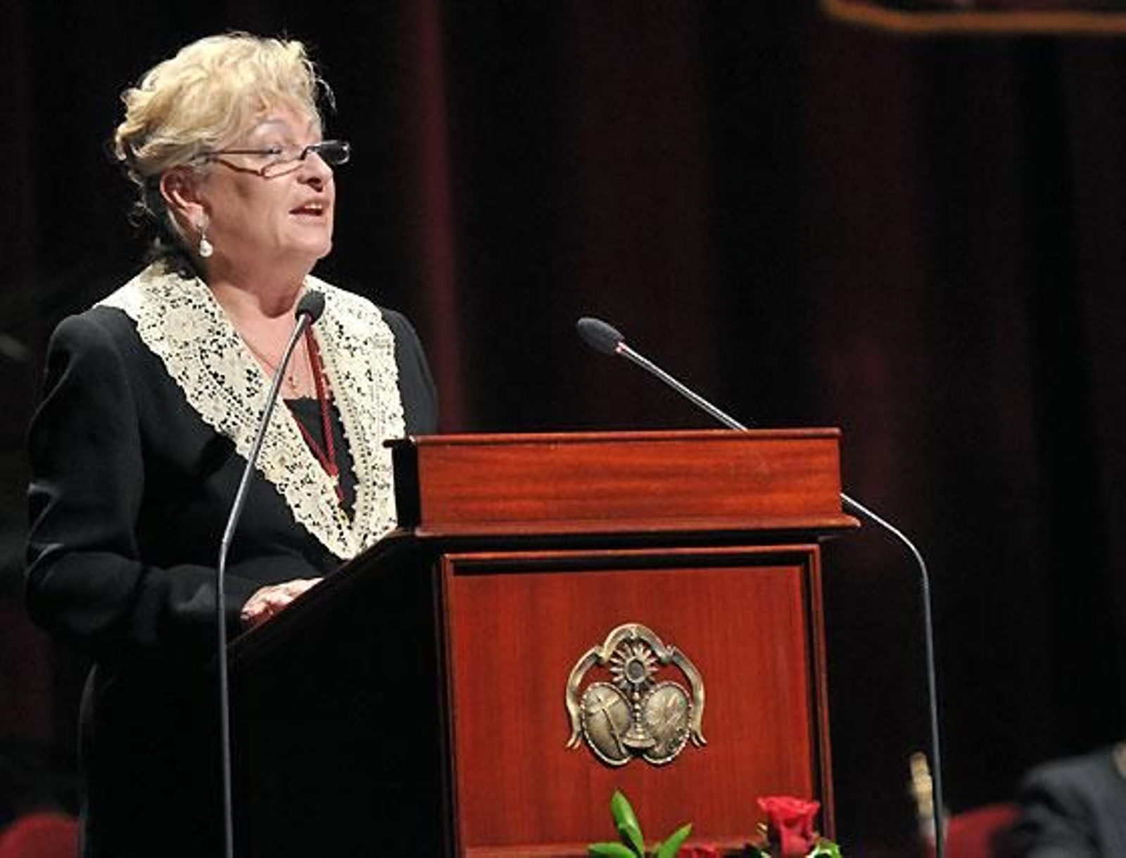 La delegada de Fiestas Mayores del Ayuntamiento de Sevilla, Rosamar Prieto-Castro.

Foto: Manuel Gómez