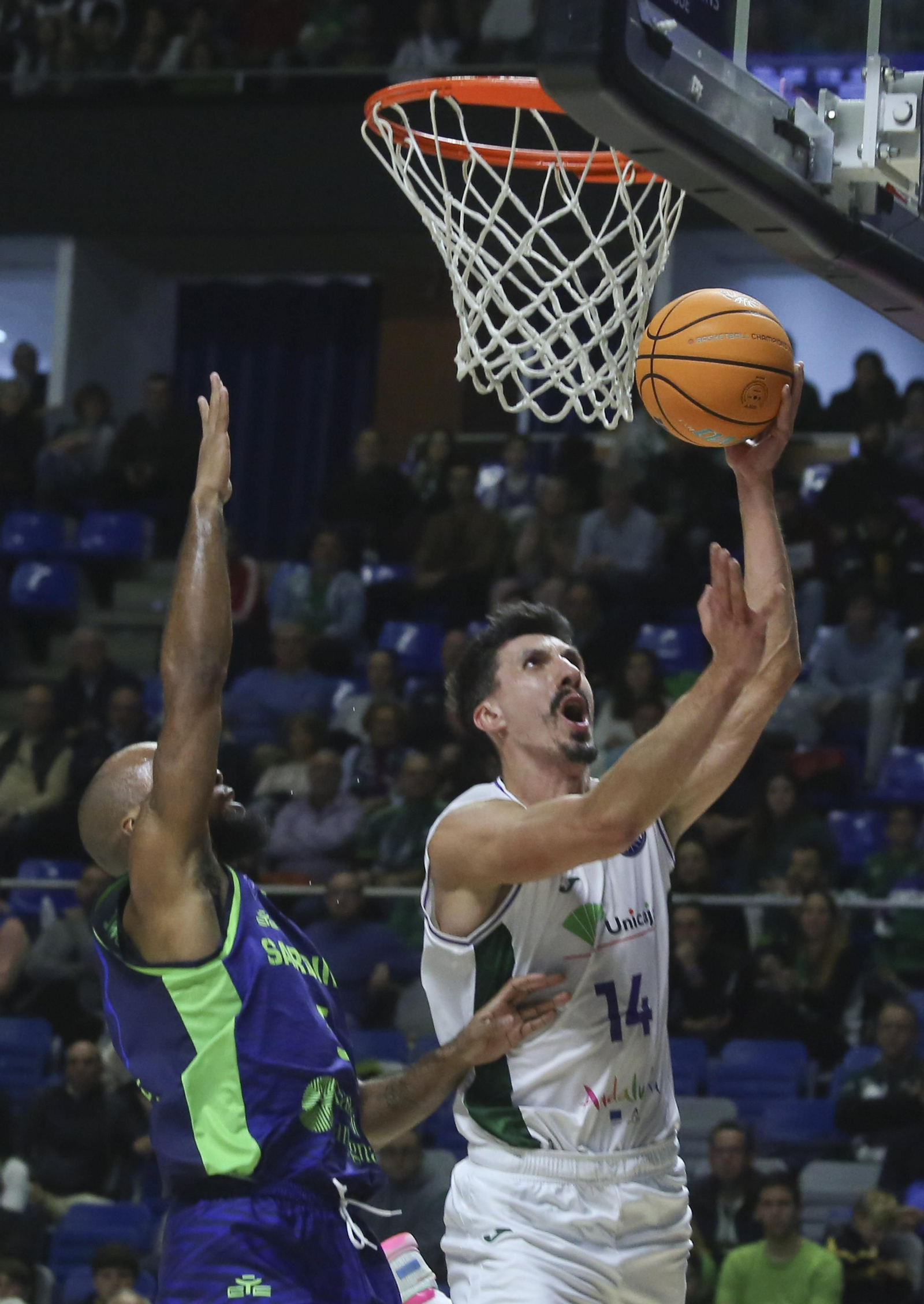 El Unicaja-Dinamo Sassari, en fotos