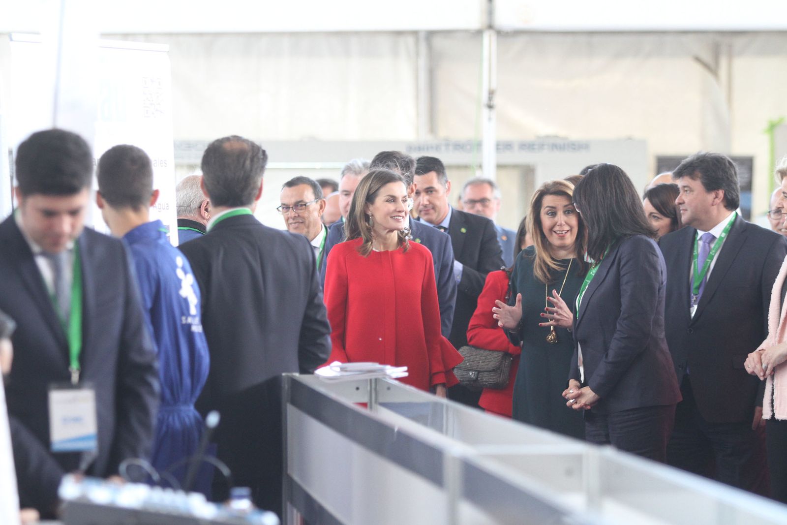 Imágenes de la visita de la reina Letizia a Huelva