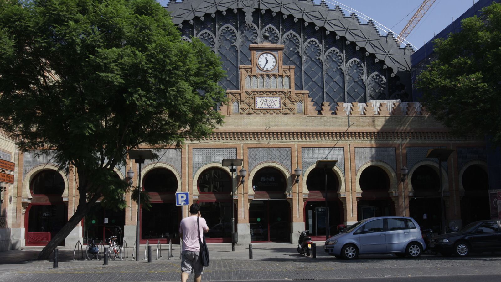 Plaza de Armas, la antigua estación de Córdoba.