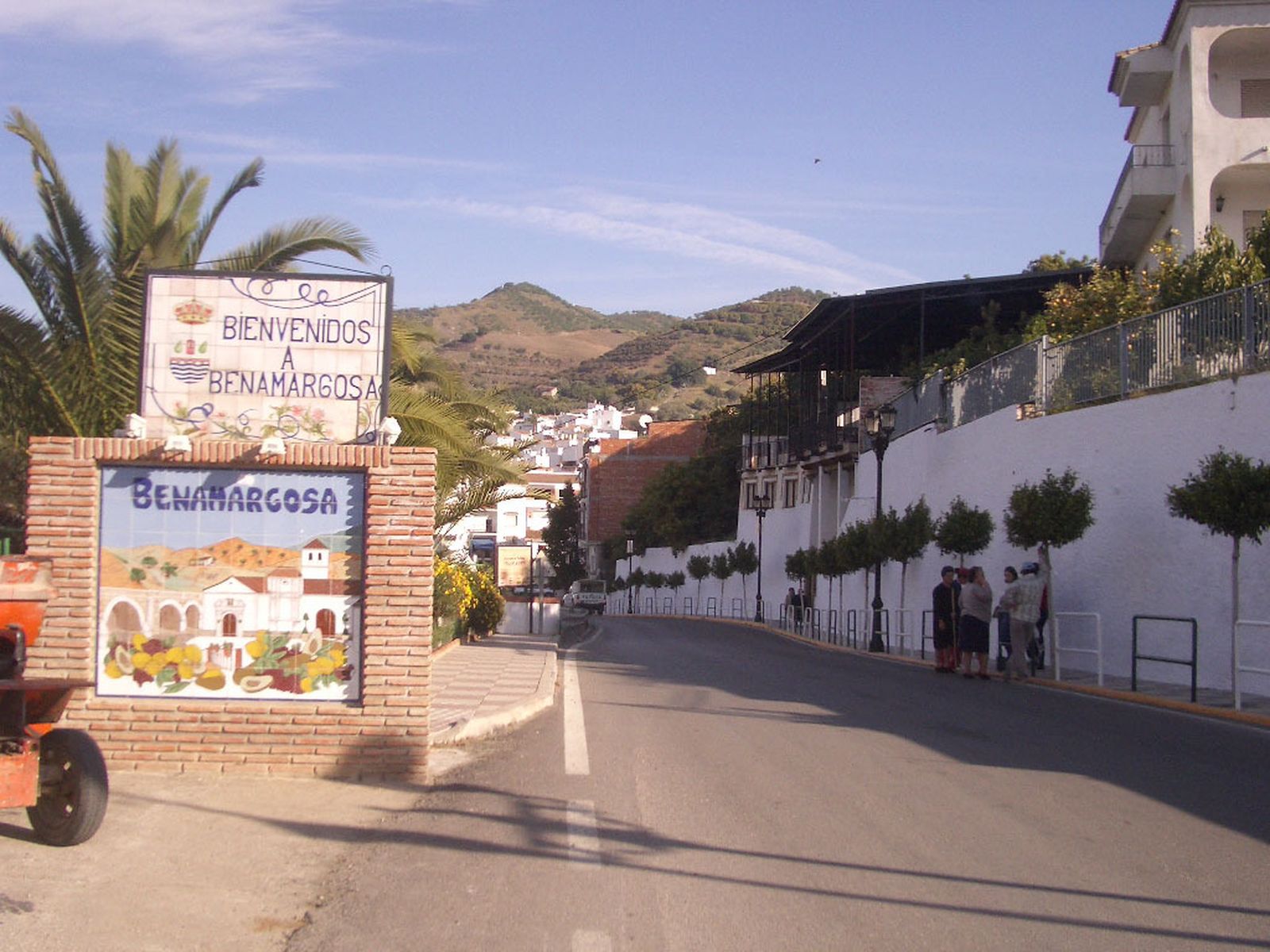 Entrada de Benamargosa, en una imagen de archivo.