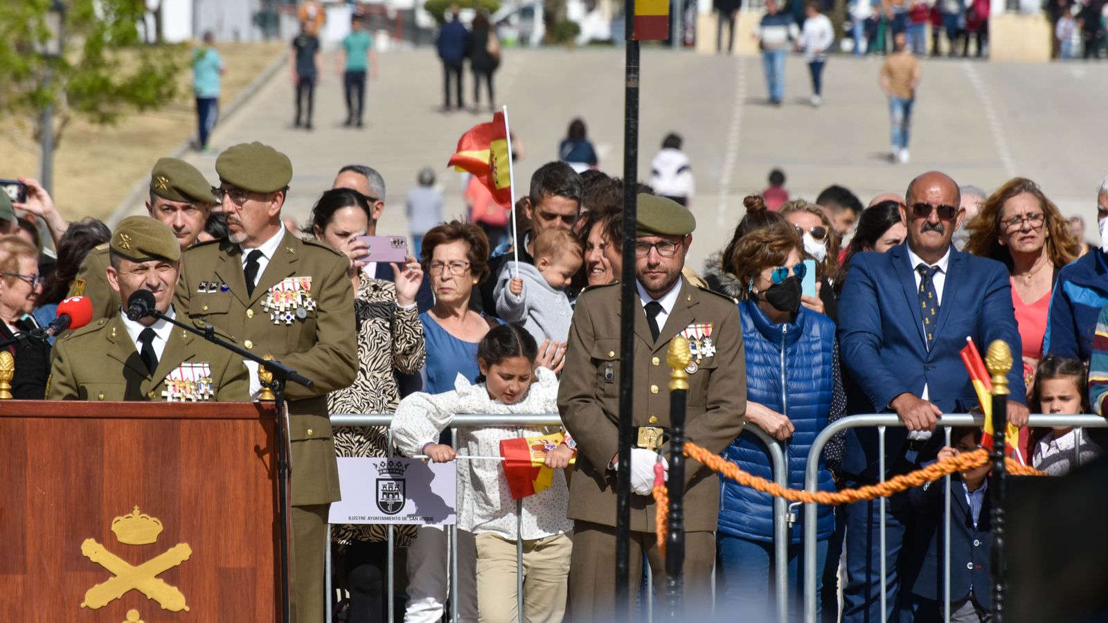 Homenaje del Regimiento de Artillería Antiaérea nº 74 a Daoiz y Velarde