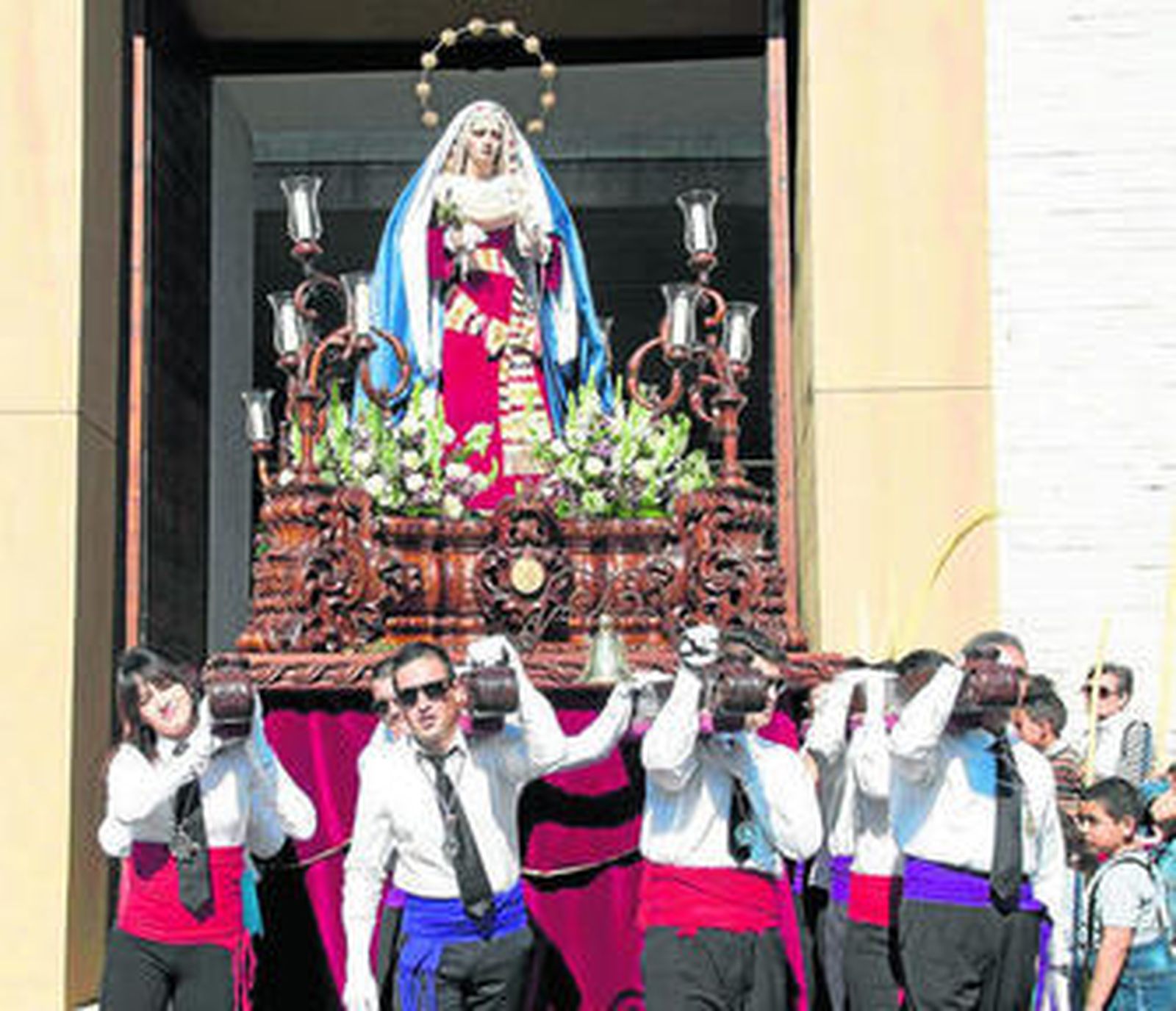 Ropa de hebrea para la Angustias