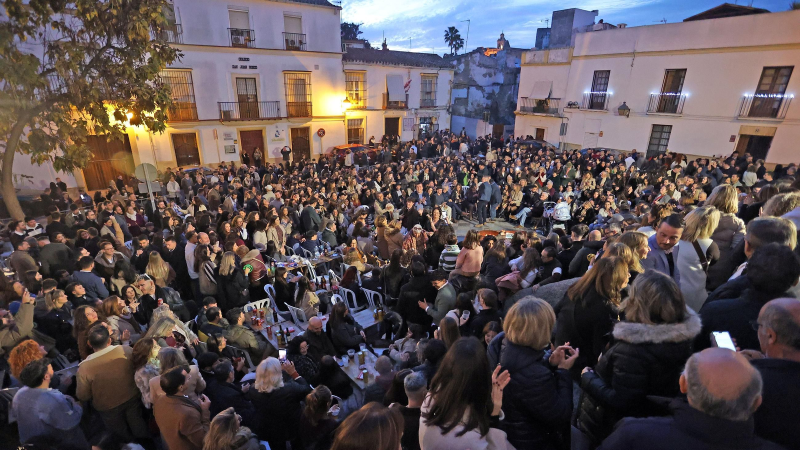Imágenes del gran ambiente del 2º fin de semana de zambombas en Jerez