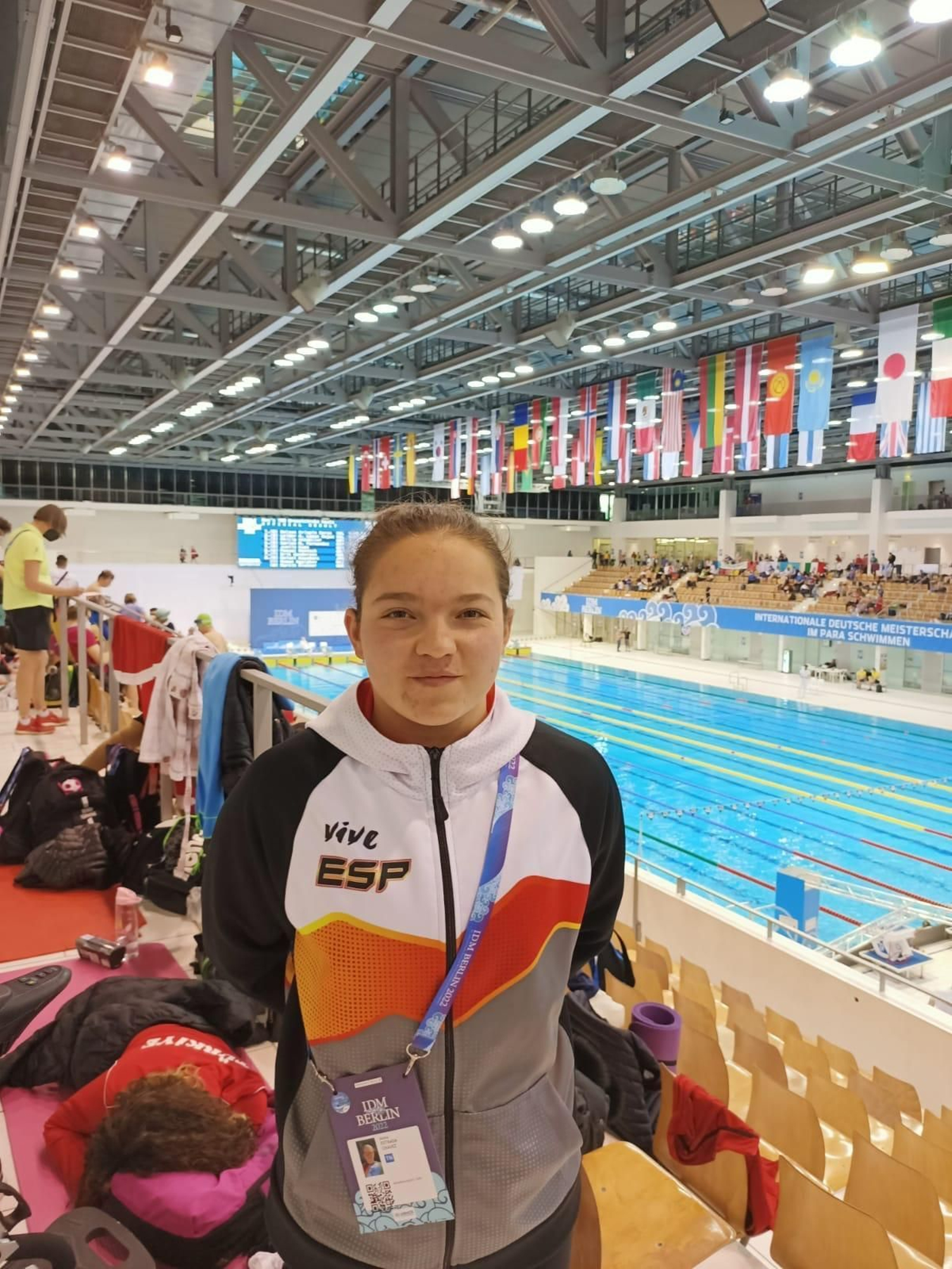 Aitana Estrada en las Series Mundiales de Berlín