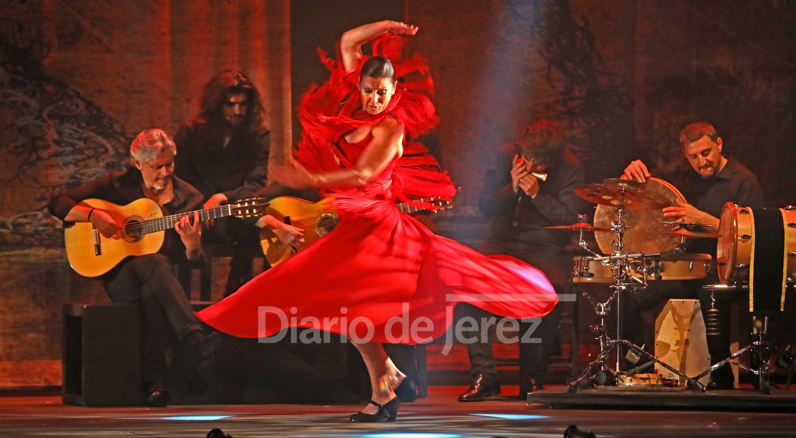 Imágenes del espectáculo 'Sombras' de Sara Baras