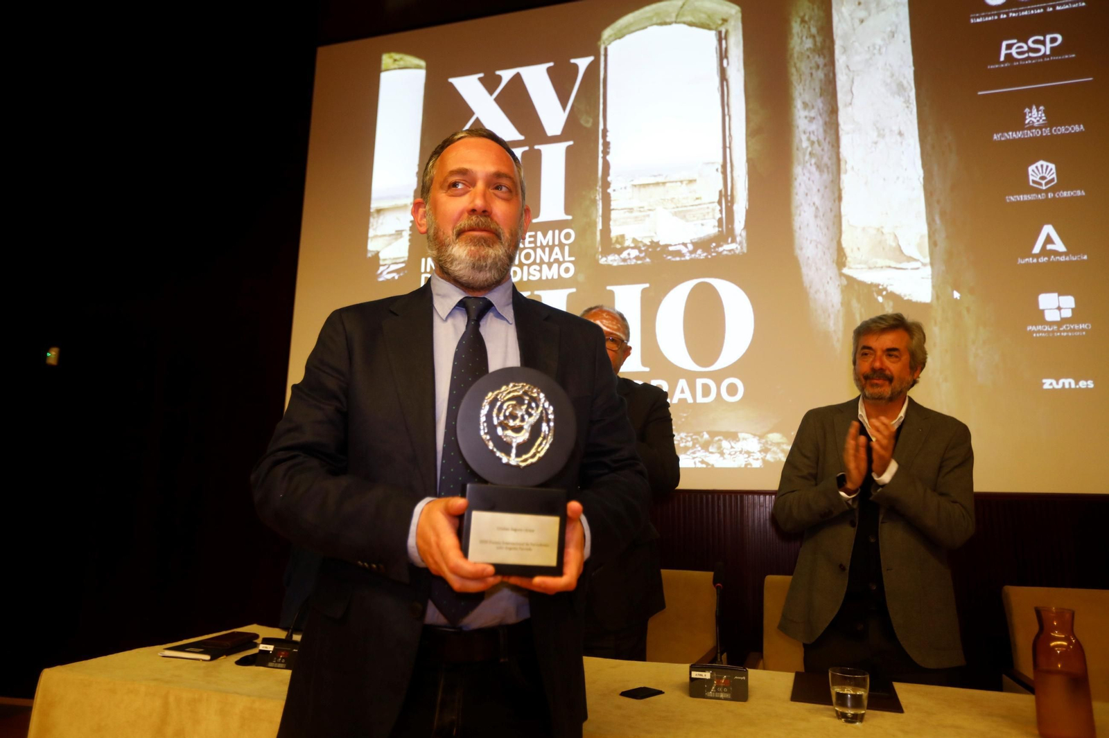 La entrega del XVIII Premio Internacional de Periodismo Julio Anguita Parrado, en imágenes