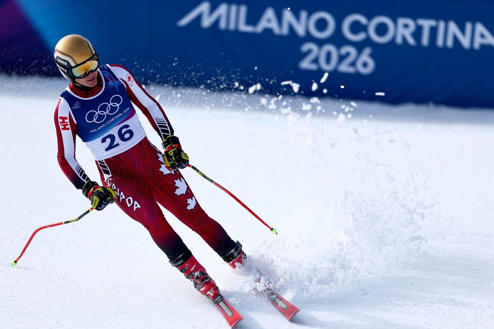 Las espectaculares fotos del descenso masculino en los Juegos Olímpicos de invierno