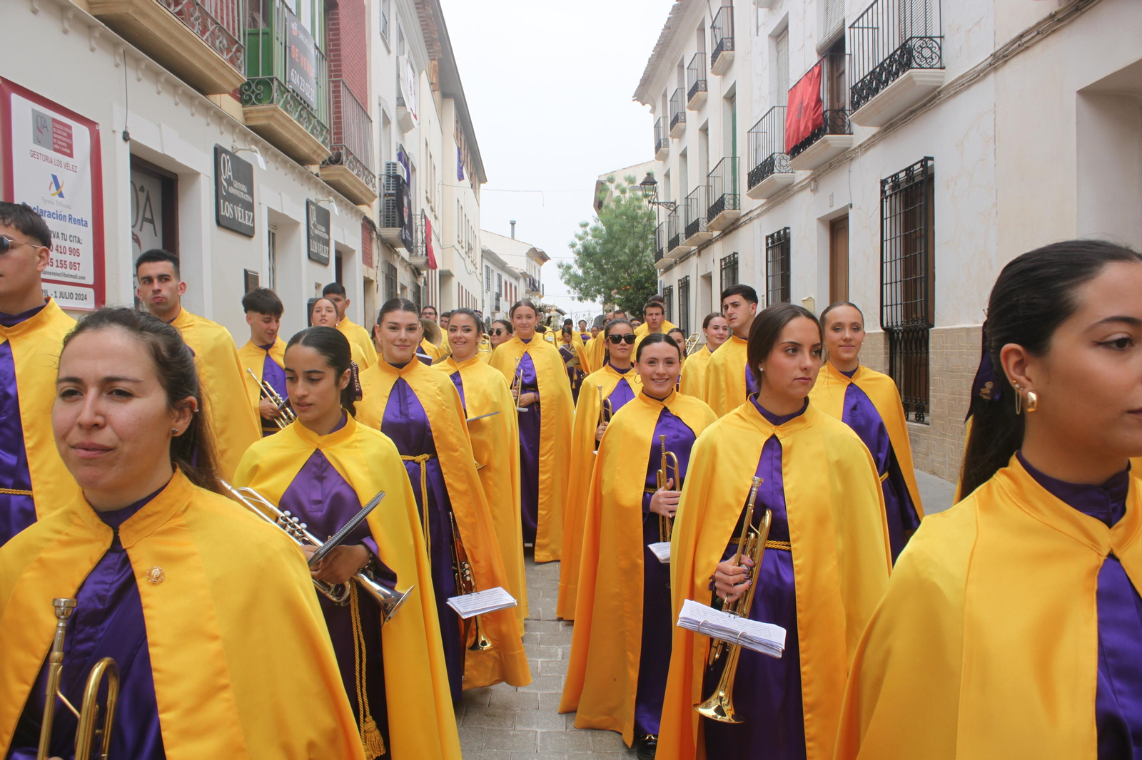 Fotogalería de la Procesión Infantil en Vélez Rubio