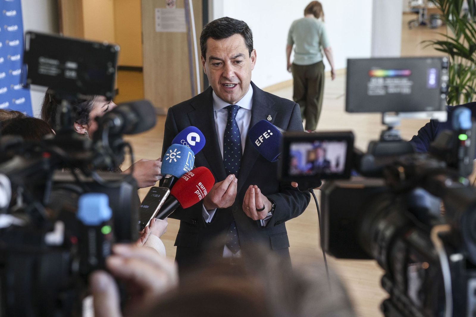 El presidente de la Junta en la asamblea del Comité de las Regiones en Bruselas.