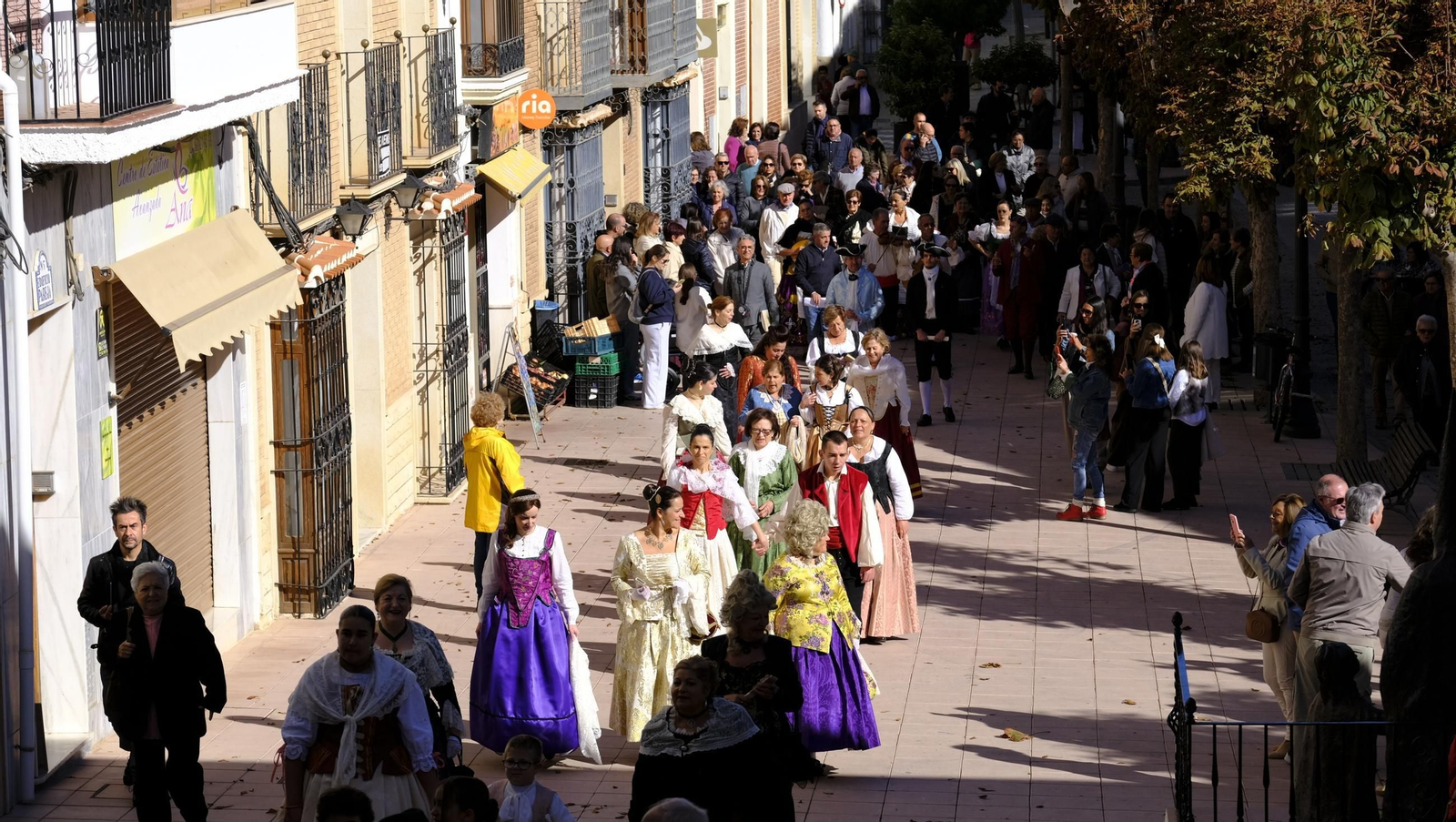 Recreación histórica de la visita del Marqués de los Vélez a Vélez Rubio, en imágenes