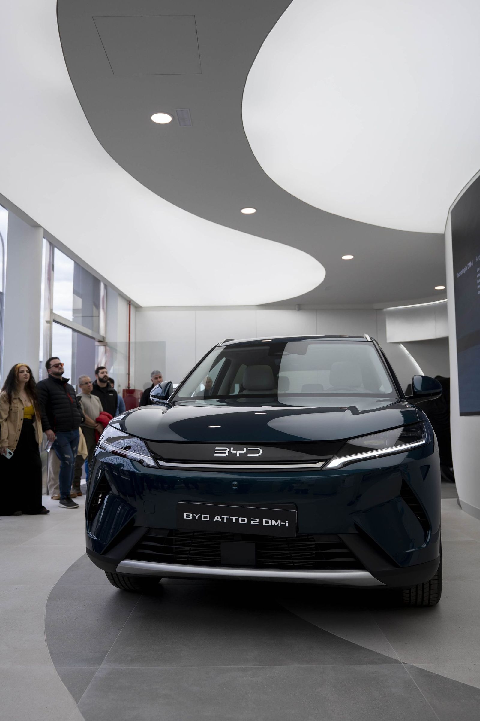 Presentación del nuevo BYD Atto, el coche eléctrico en imágenes