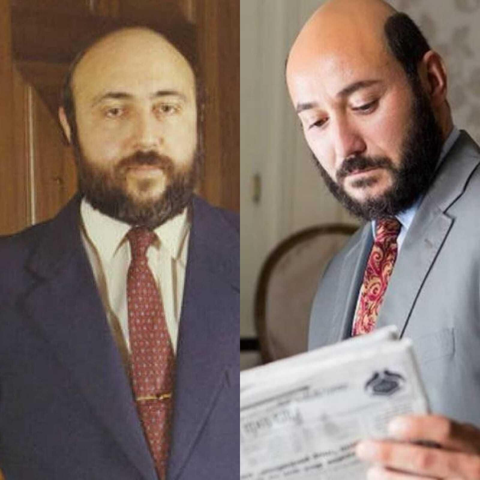 El verdadero Luis Roldán y la caracterización de Carlos Santos