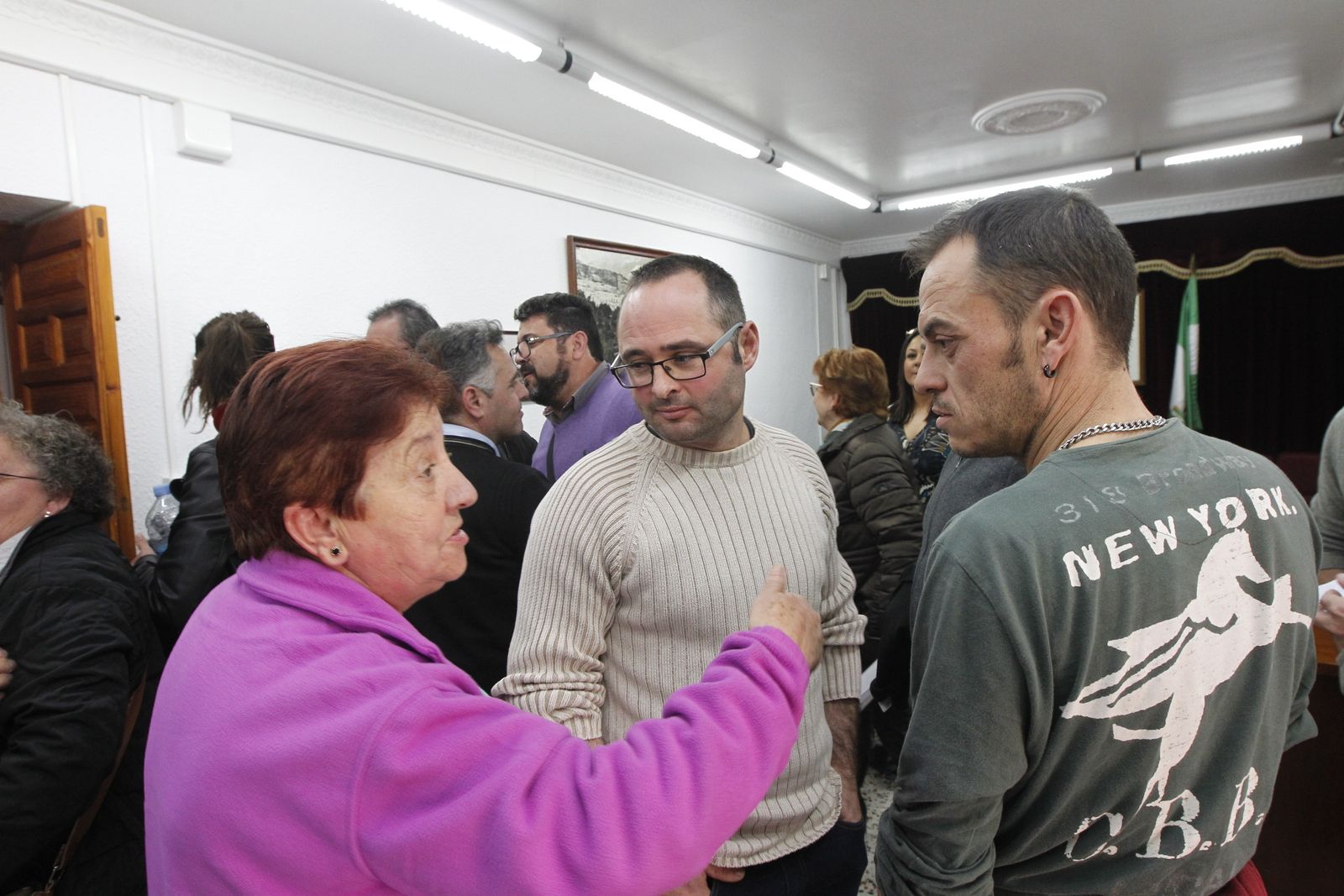 Imagen de archivo de José Mateo, concejal de Ciudadanos en Gérgal, en el centro