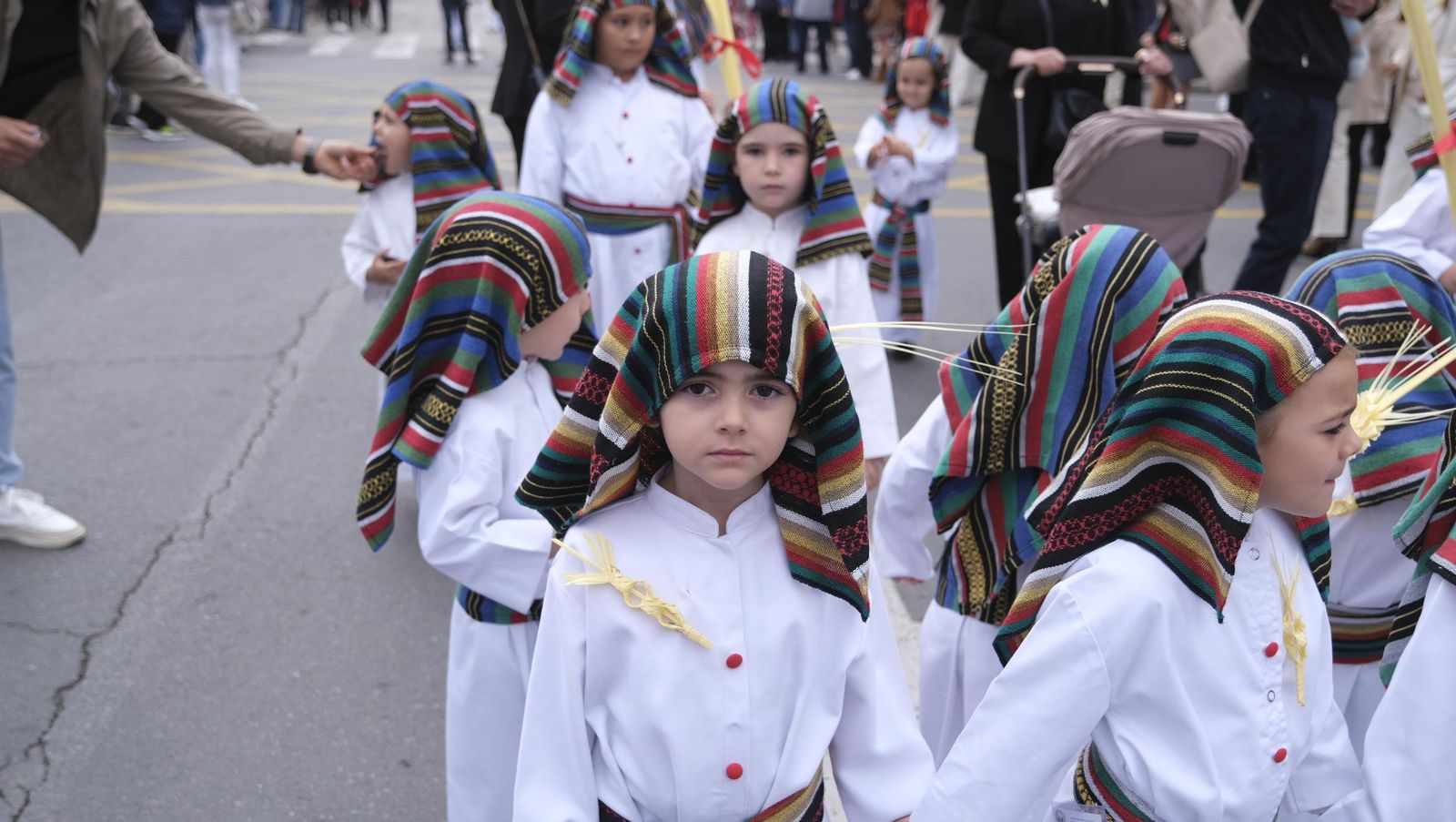 La Borriquita en la Semana Santa de Almería 2025, en imágenes