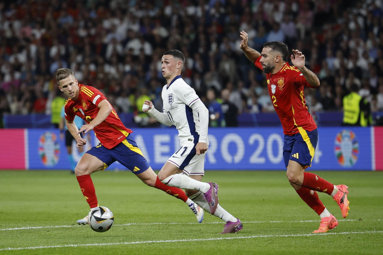 Las mejores fotos de la final España - Inglaterra