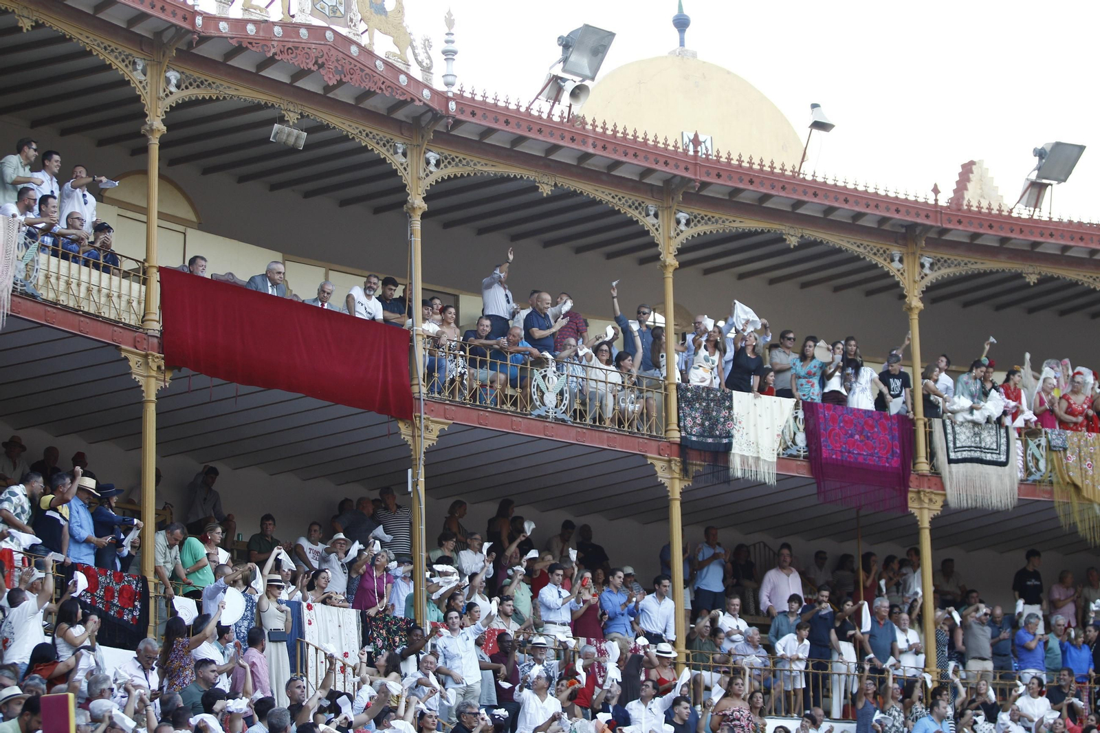 Las mejores imágenes de los toreros Fortes, Juan Ortega y David de Miranda en la Feria de Almería 2025