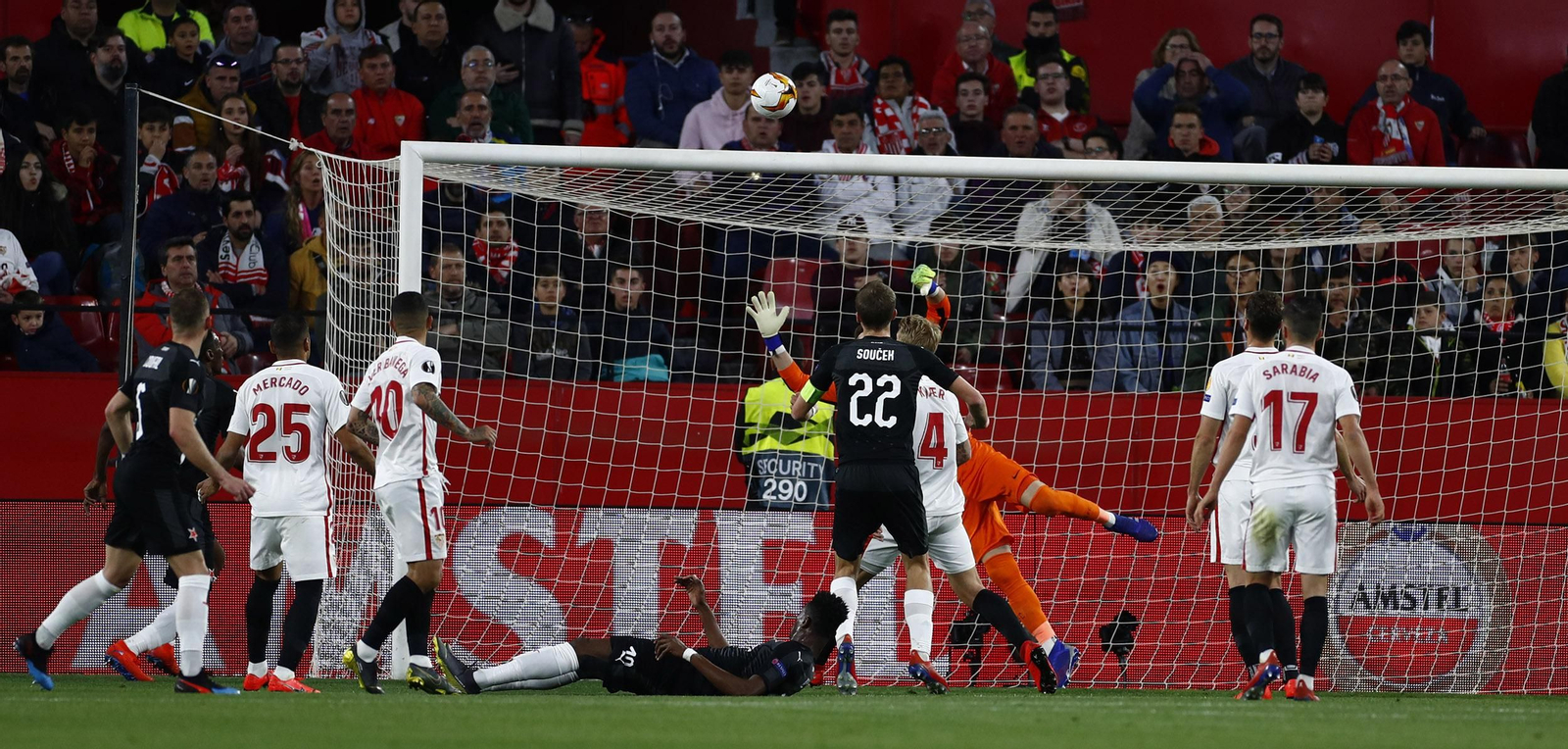 Las imágenes del Sevilla FC - Slavia de Praga