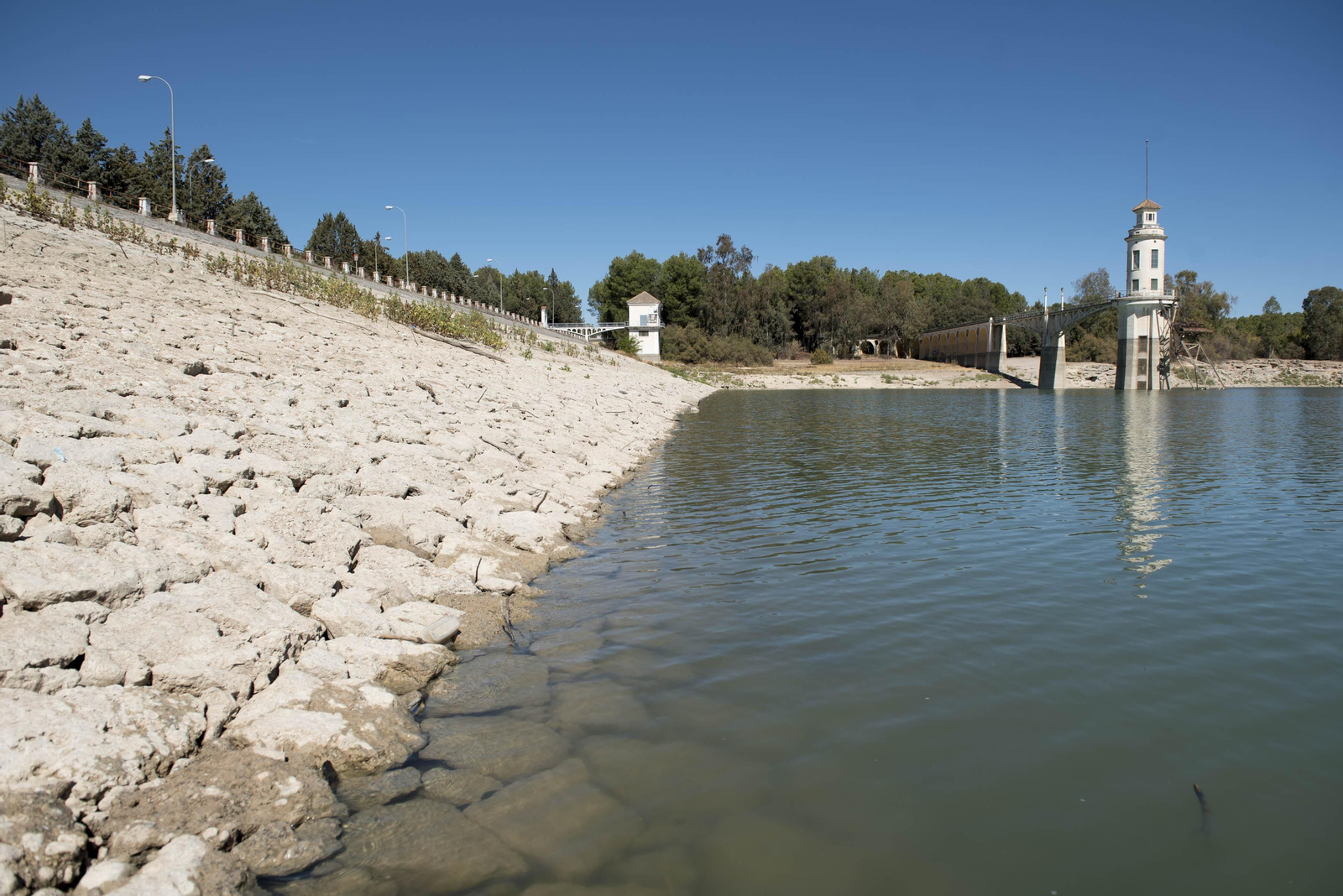 El pantano de Cubillas se encuentra en situación de "emergencia".