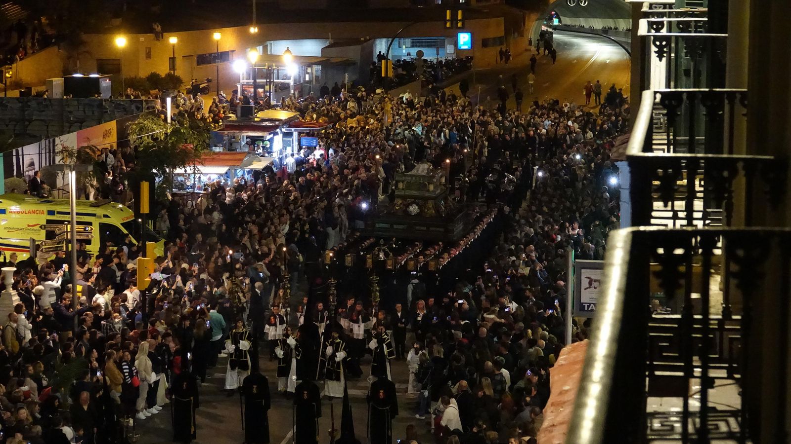 Las fotos del Sepulcro en el Viernes Santo de Málaga