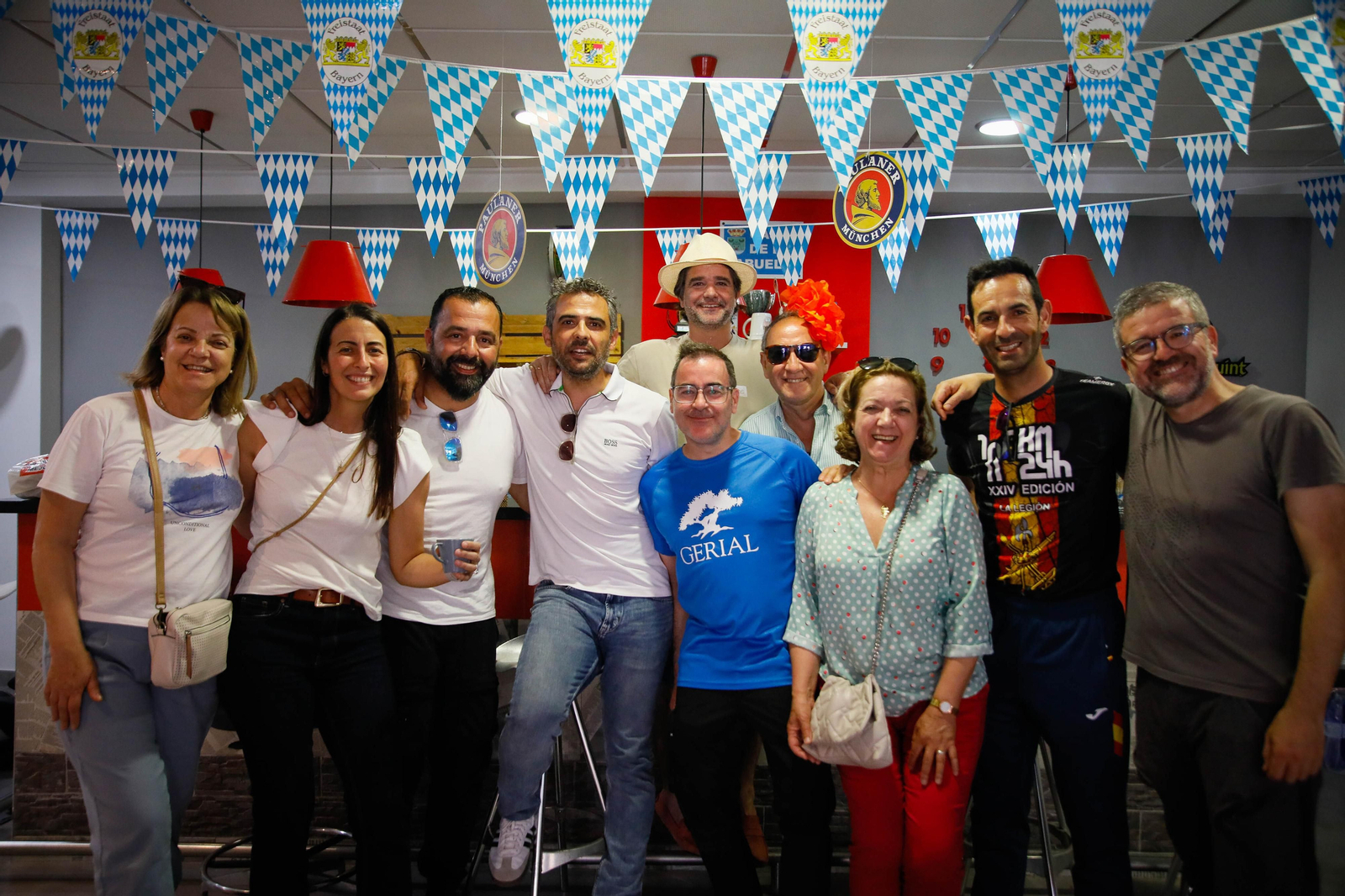 Así es la gran alfombra de serrín para que levite la Virgen de Fátima de Tíjola