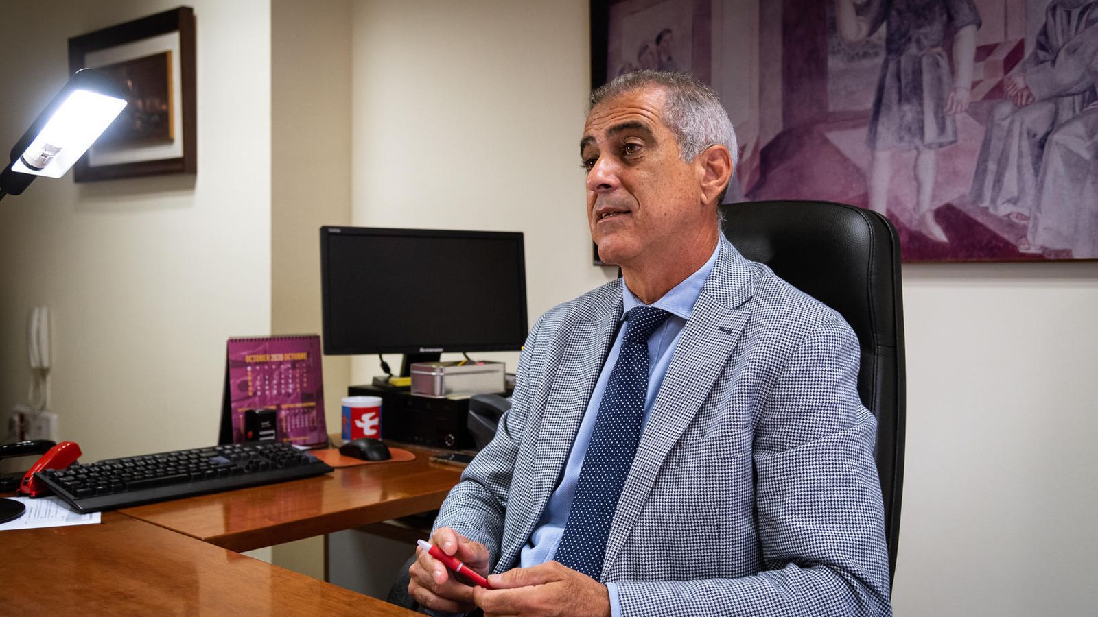 Arsenio Martínez, director general de la Cámara de Comercio de Huelva.