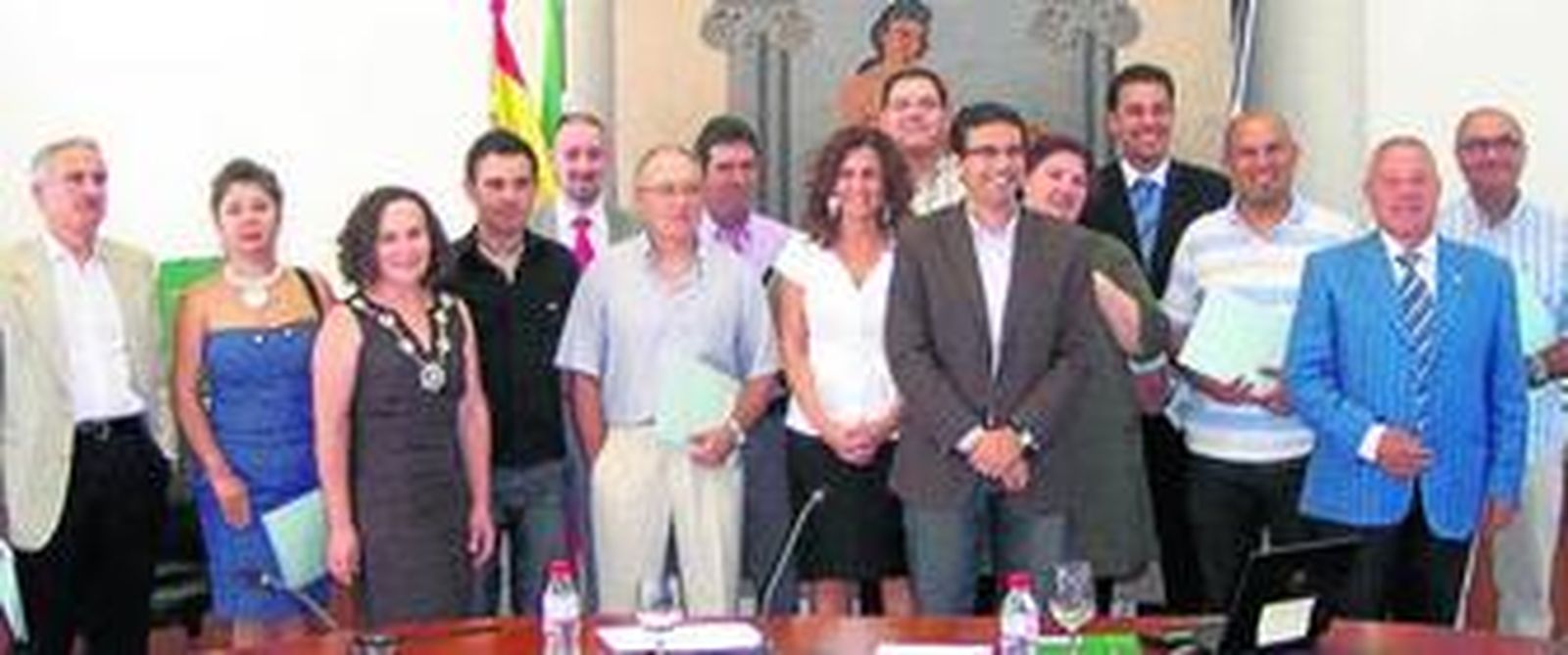 El delegado de Economía, Innovación y Ciencia con los empresarios