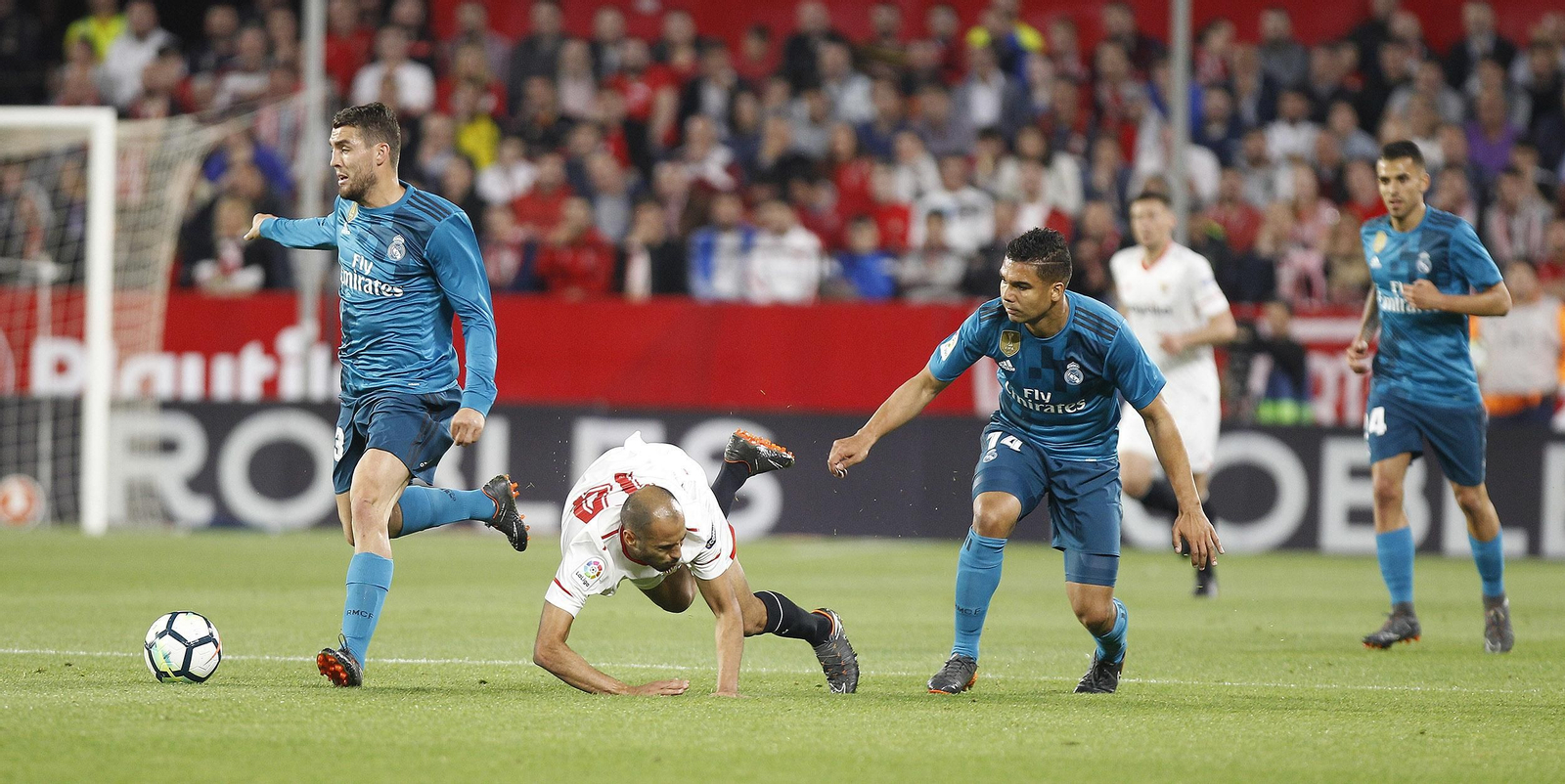 Las imágenes del Sevilla-Real Madrid
