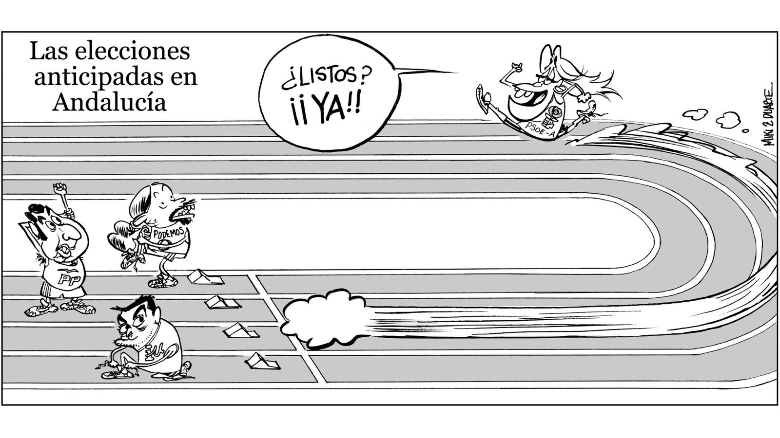 Susana Díaz, cronología viñeta a viñeta