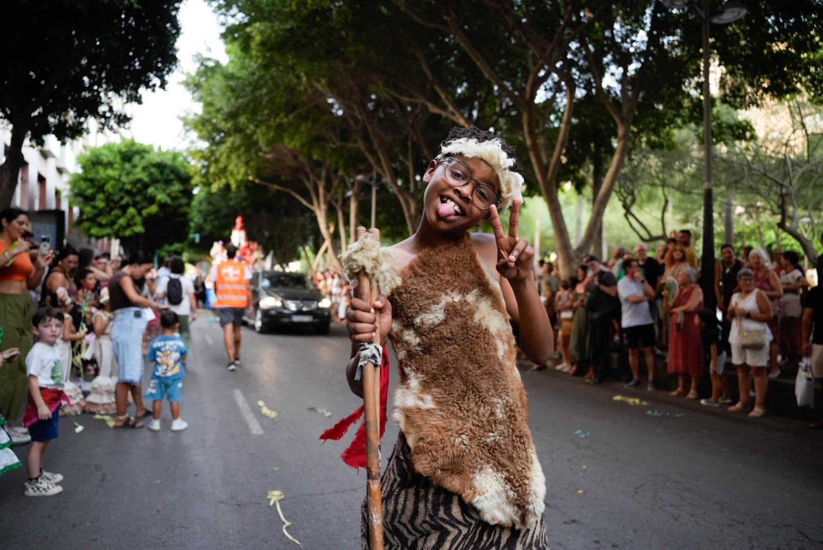 Así se ha vivido la Batalla de Flores en la Feria de Almería
