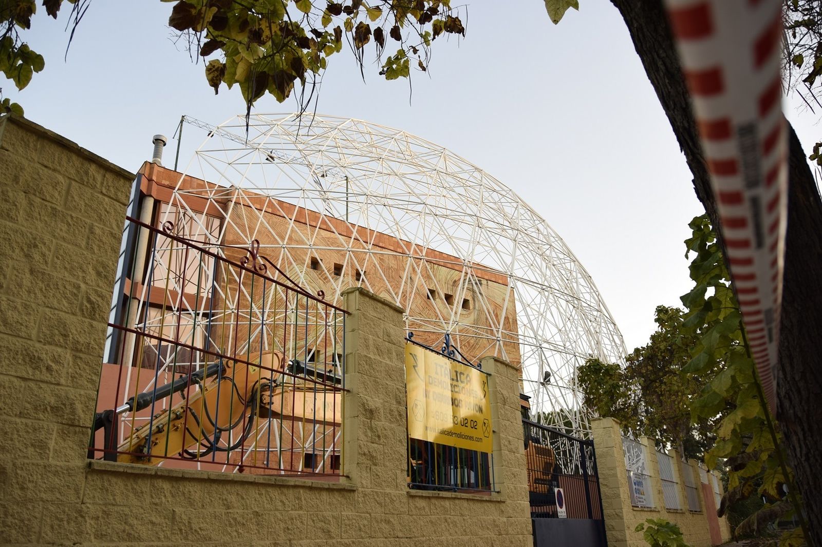 Las tareas de derribo han comenzado este fin de semana.