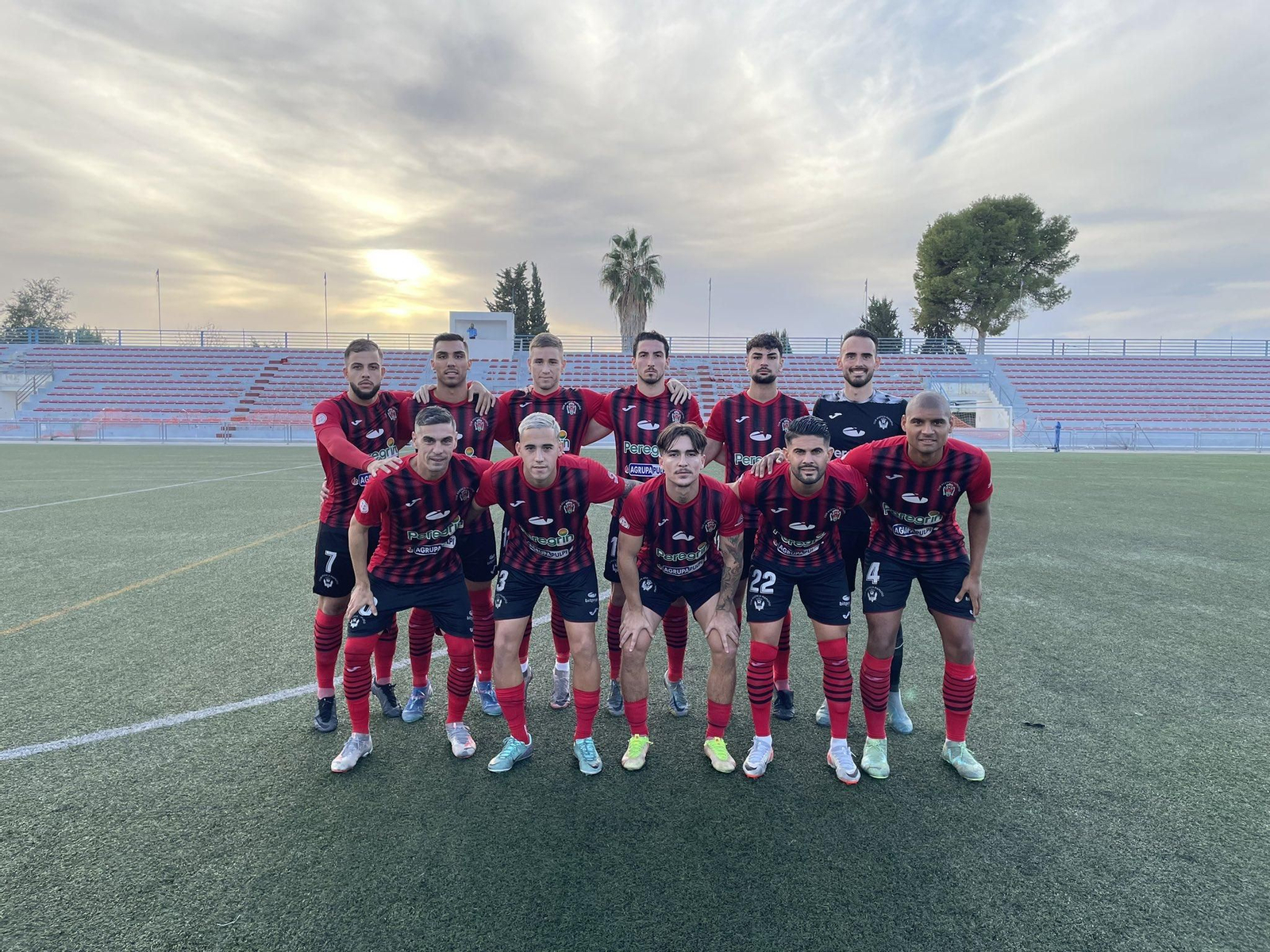 Once presentado por el conjunto rojinegro en su visita a la Unión Molinense.