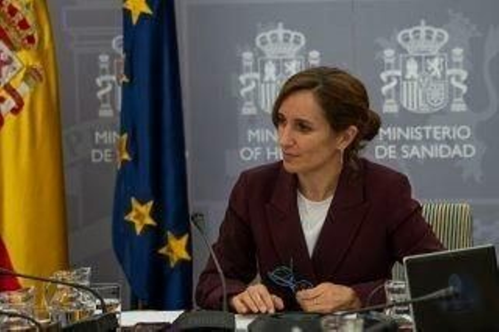 La ministra de Sanidad, Mónica García.