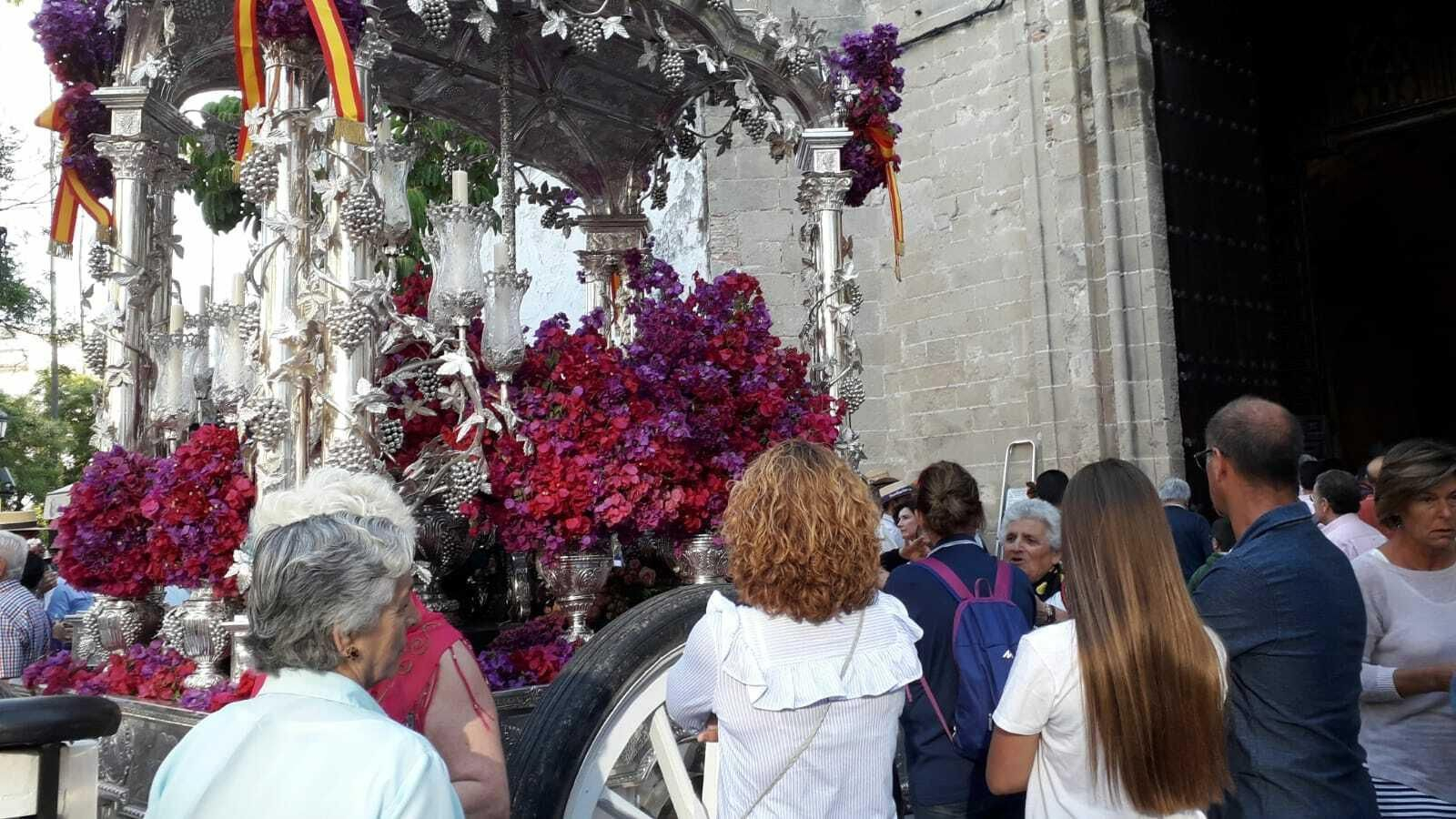 Las imágenes de la salida de la hermandad de Jerez al Rocío