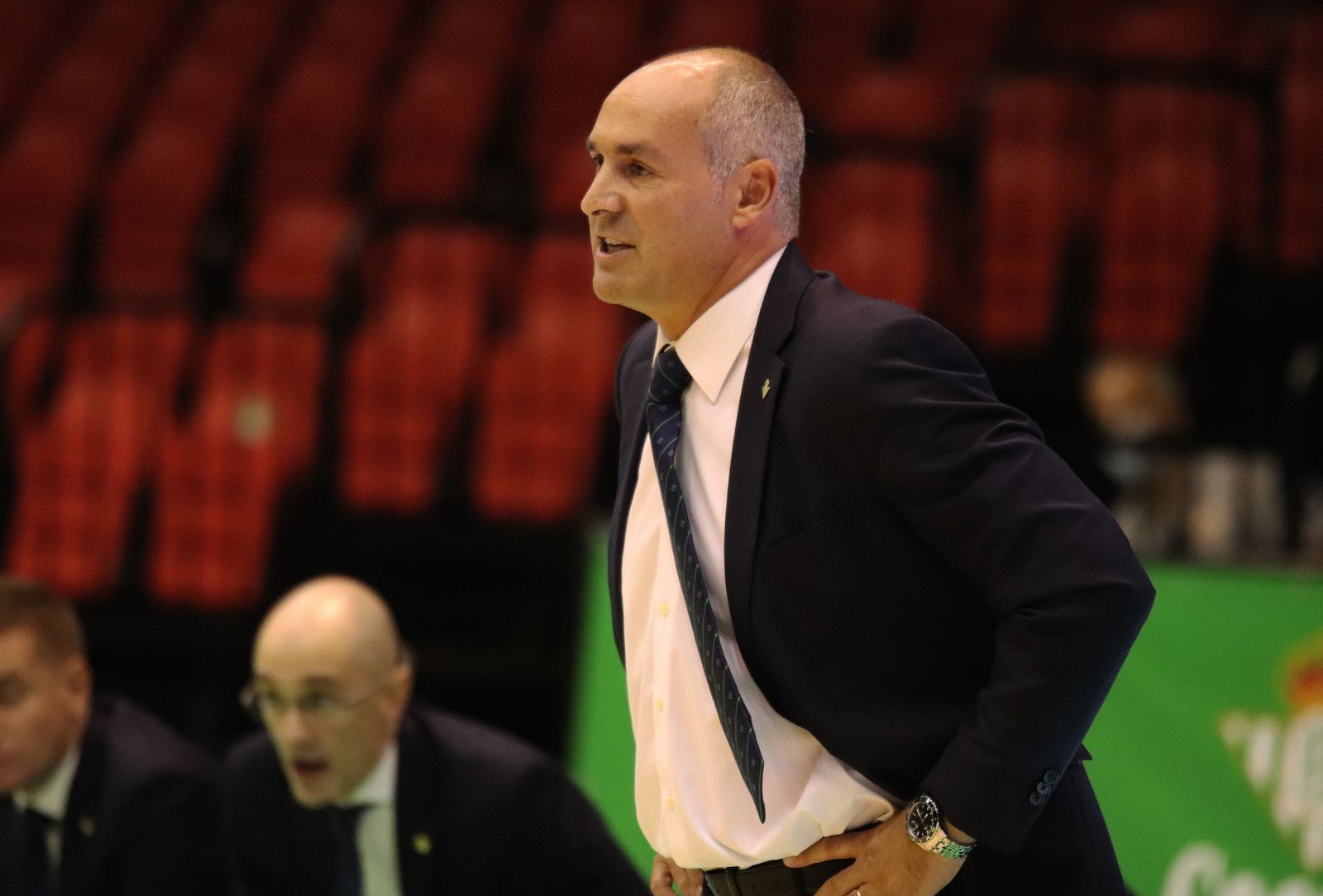 Curro Segura, durante un encuentro.