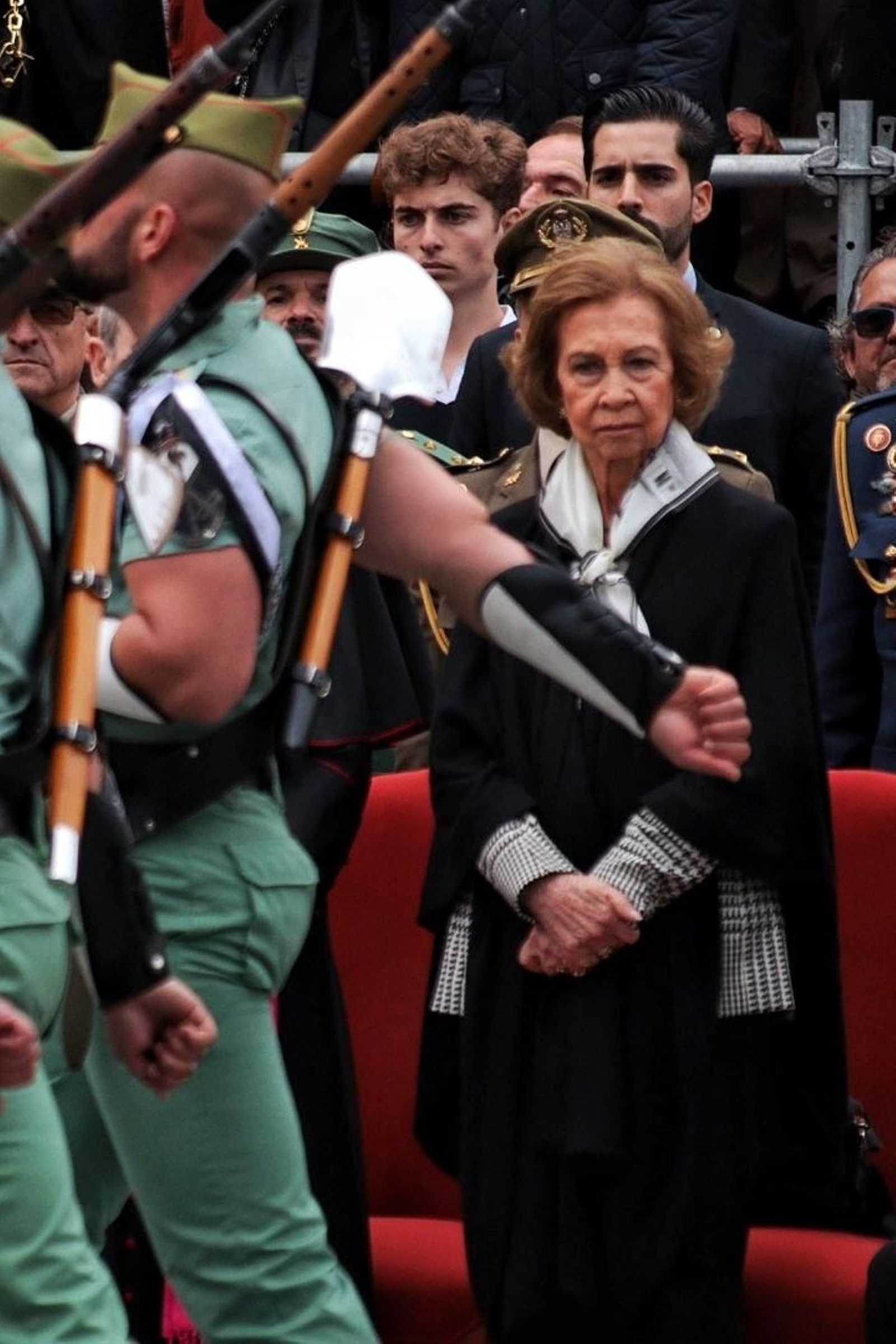 Las fotos de la Legión en el traslado del Cristo de Mena en Málaga este Jueves Santo Las fotos de la Legión en el traslado del Cristo de Mena en Málaga este Jueves Santo