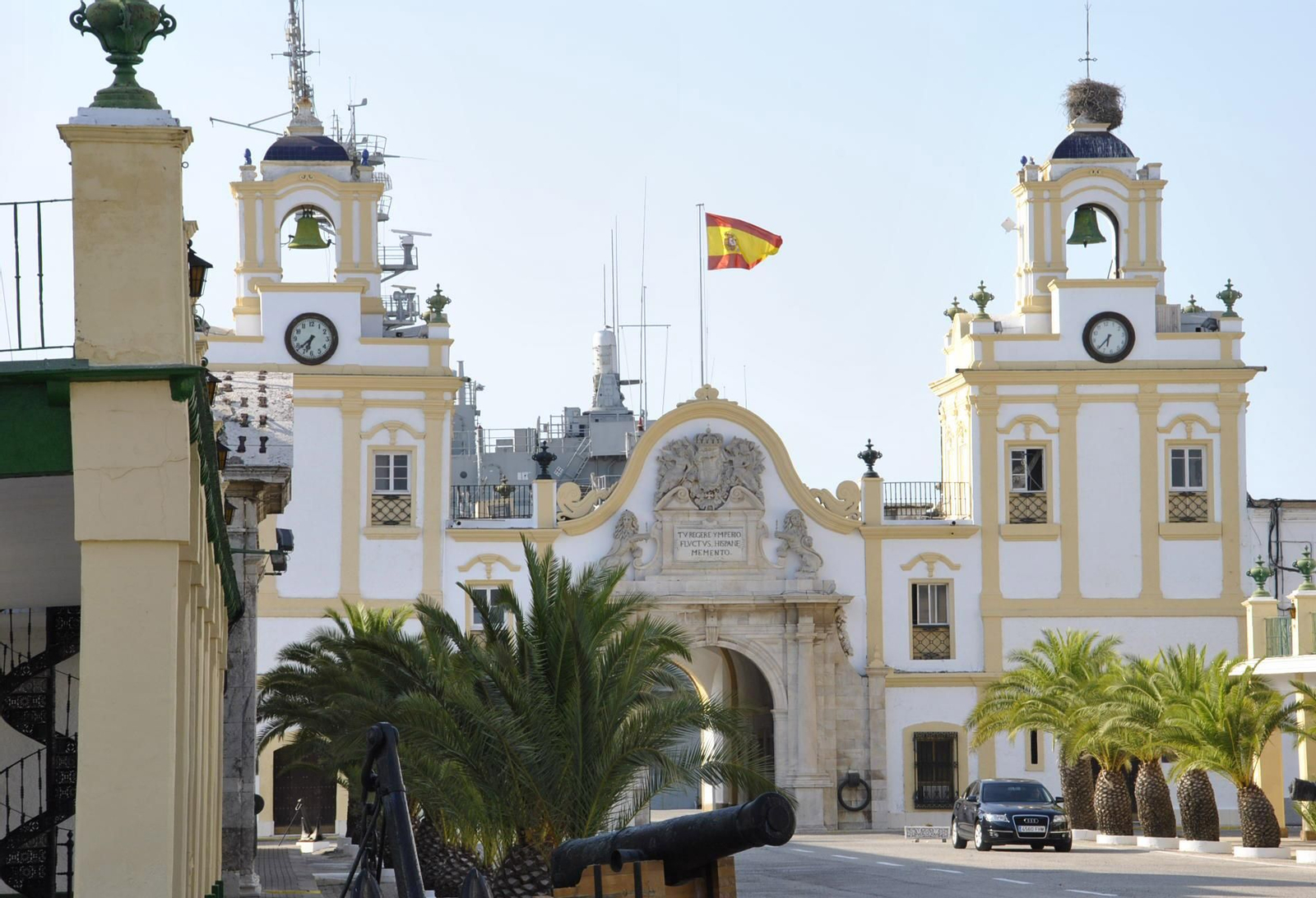 Base Naval de La Carraca, en San Fernando