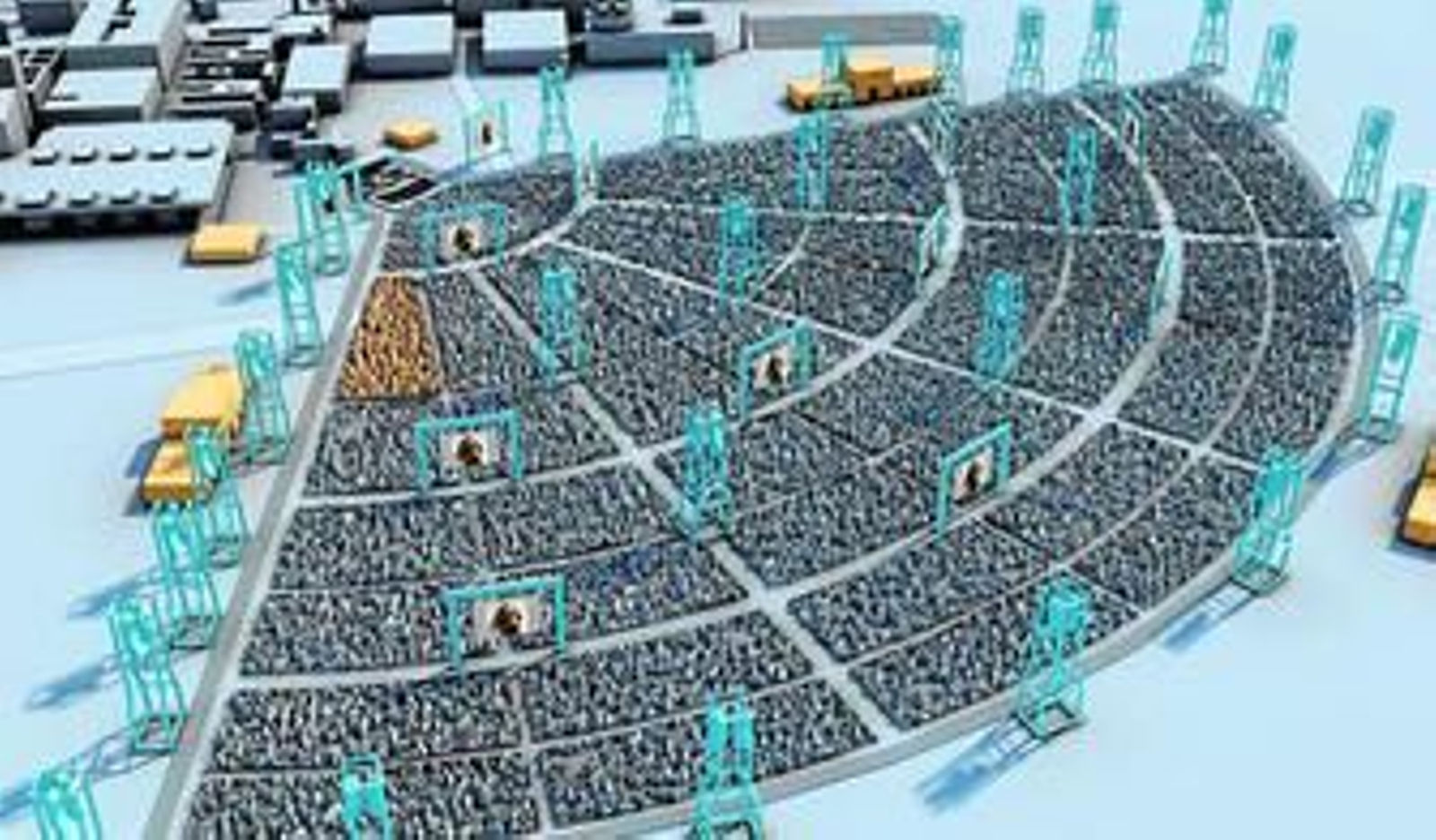 Los capuchinos ya han realizado el diseño del montaje necesario para celebrar la beatificación, que se muestra en esta infografía facilitada por la orden.