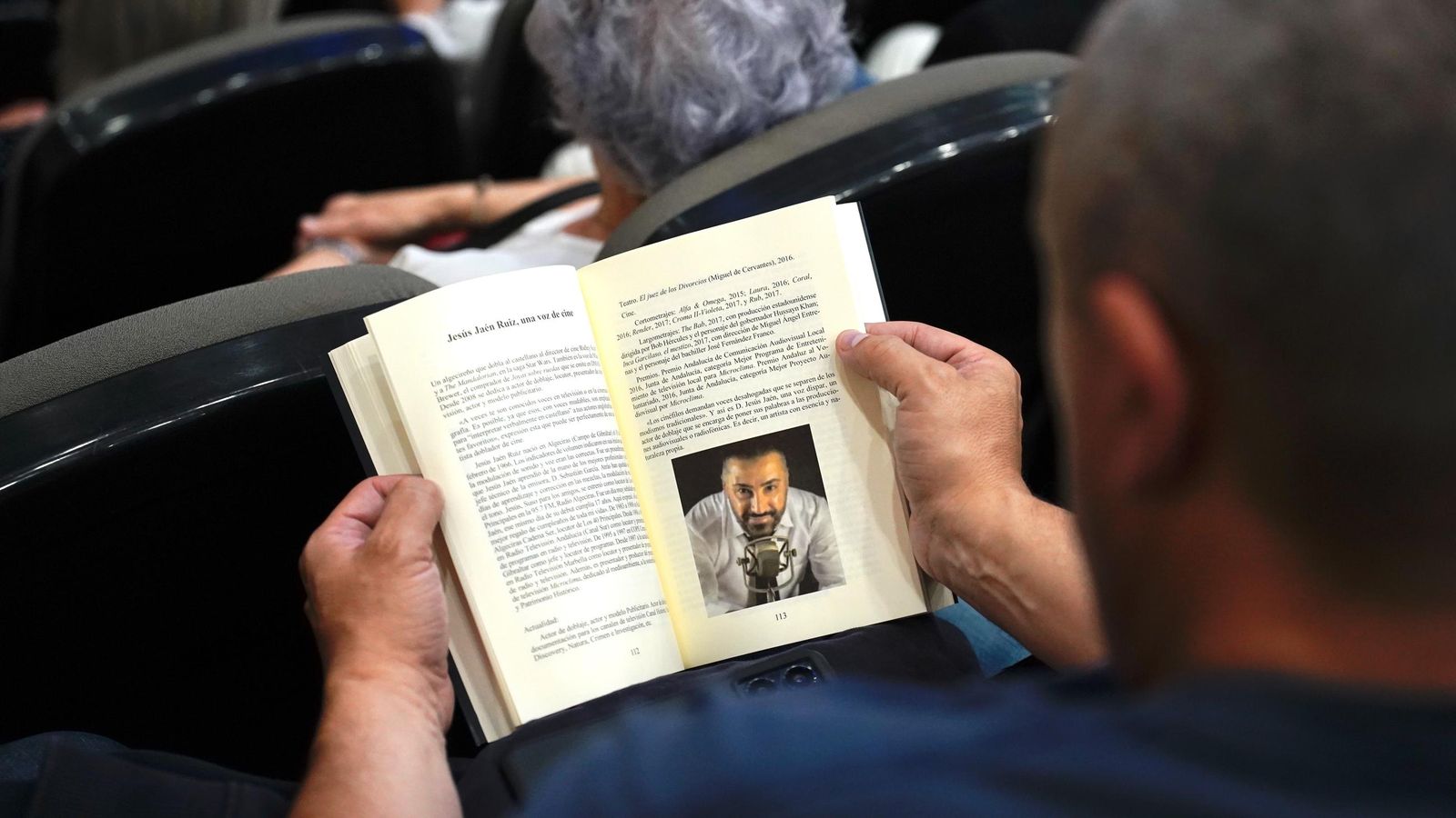 Fotos de la presentación del libro de Roberto Losada en el Auditorio Millán Picazo