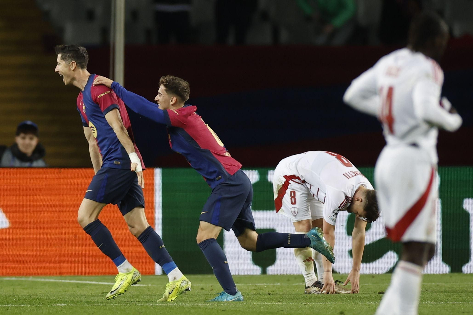 Las imágenes del Barcelona - Brest