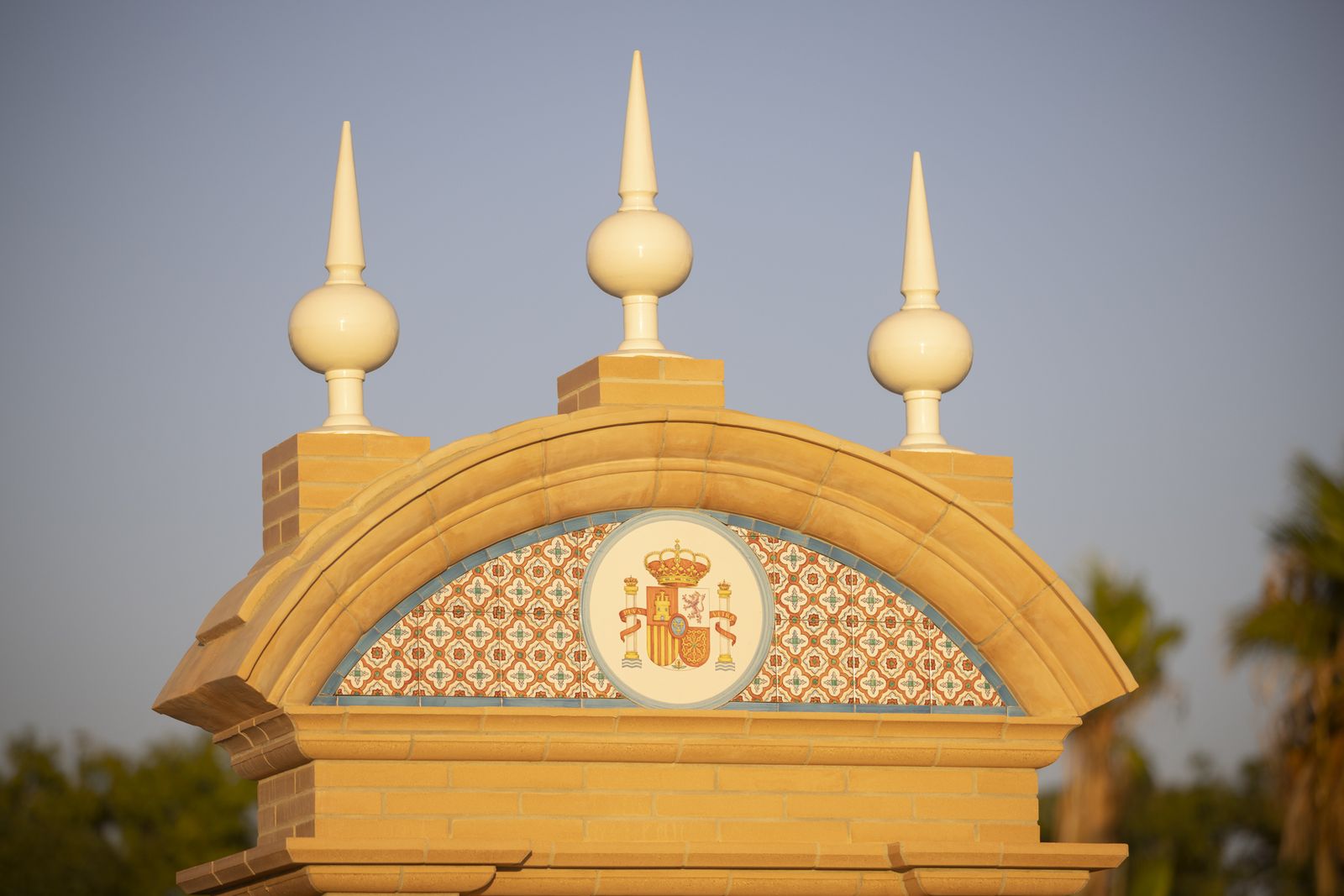 Imágenes de la inauguración De la Fuente de las Naciones en el Paseo de la Ría