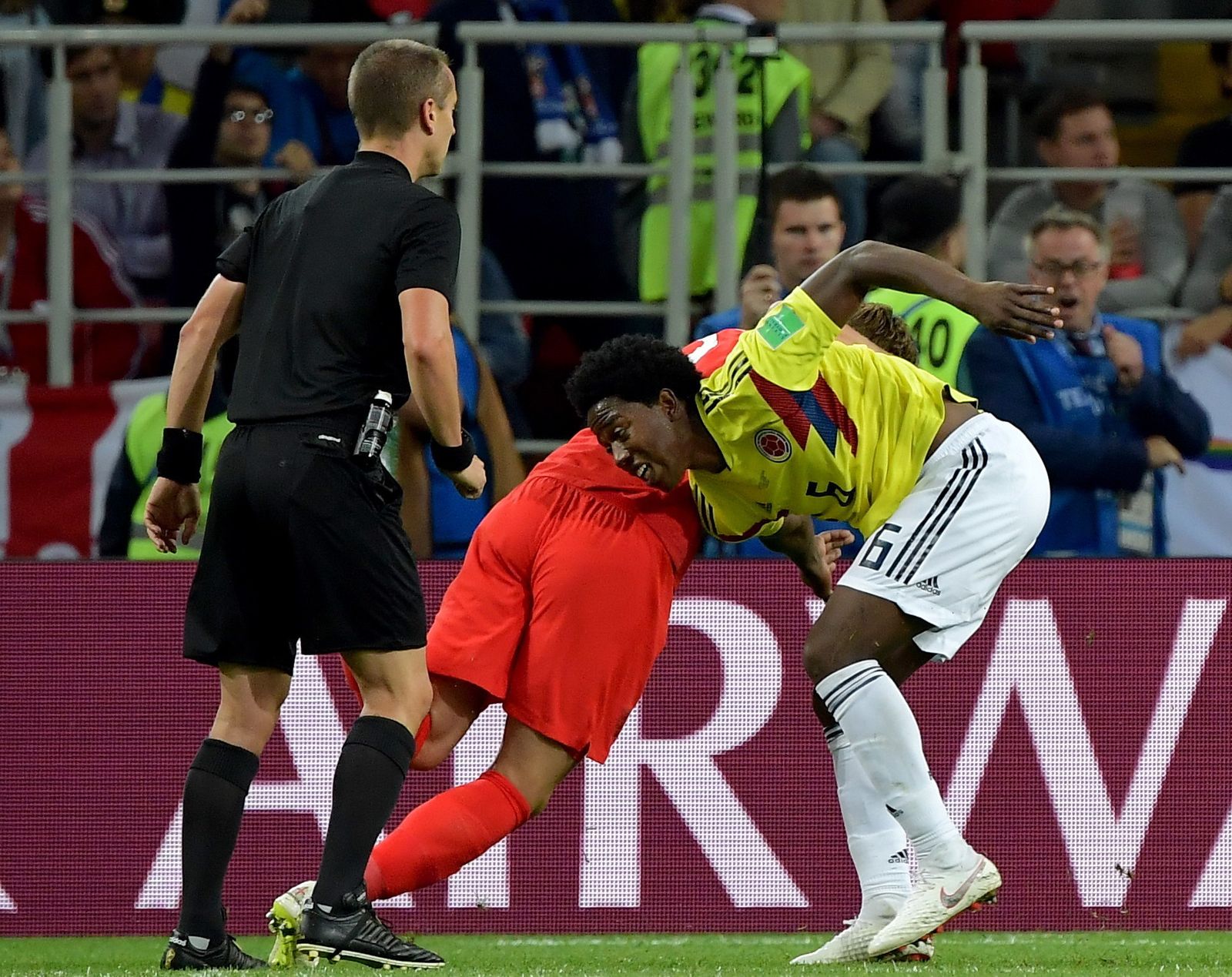 Las imágenes del Colombia-Inglaterra