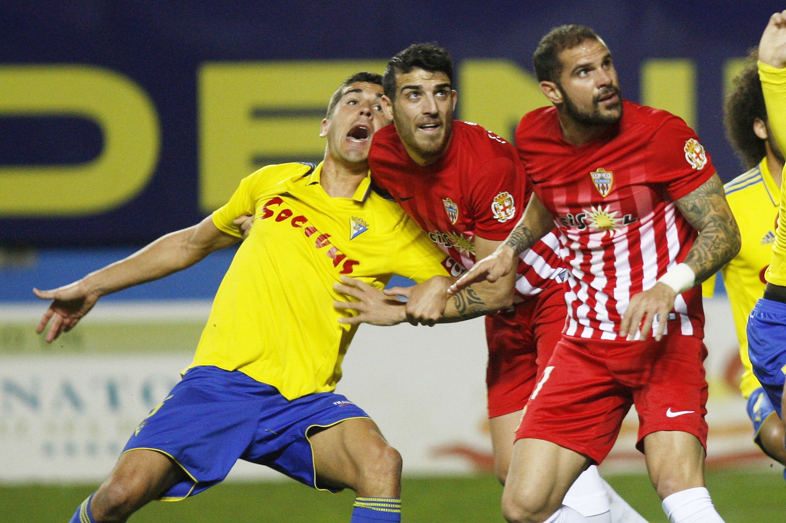 El Cádiz-Almería, en imágenes